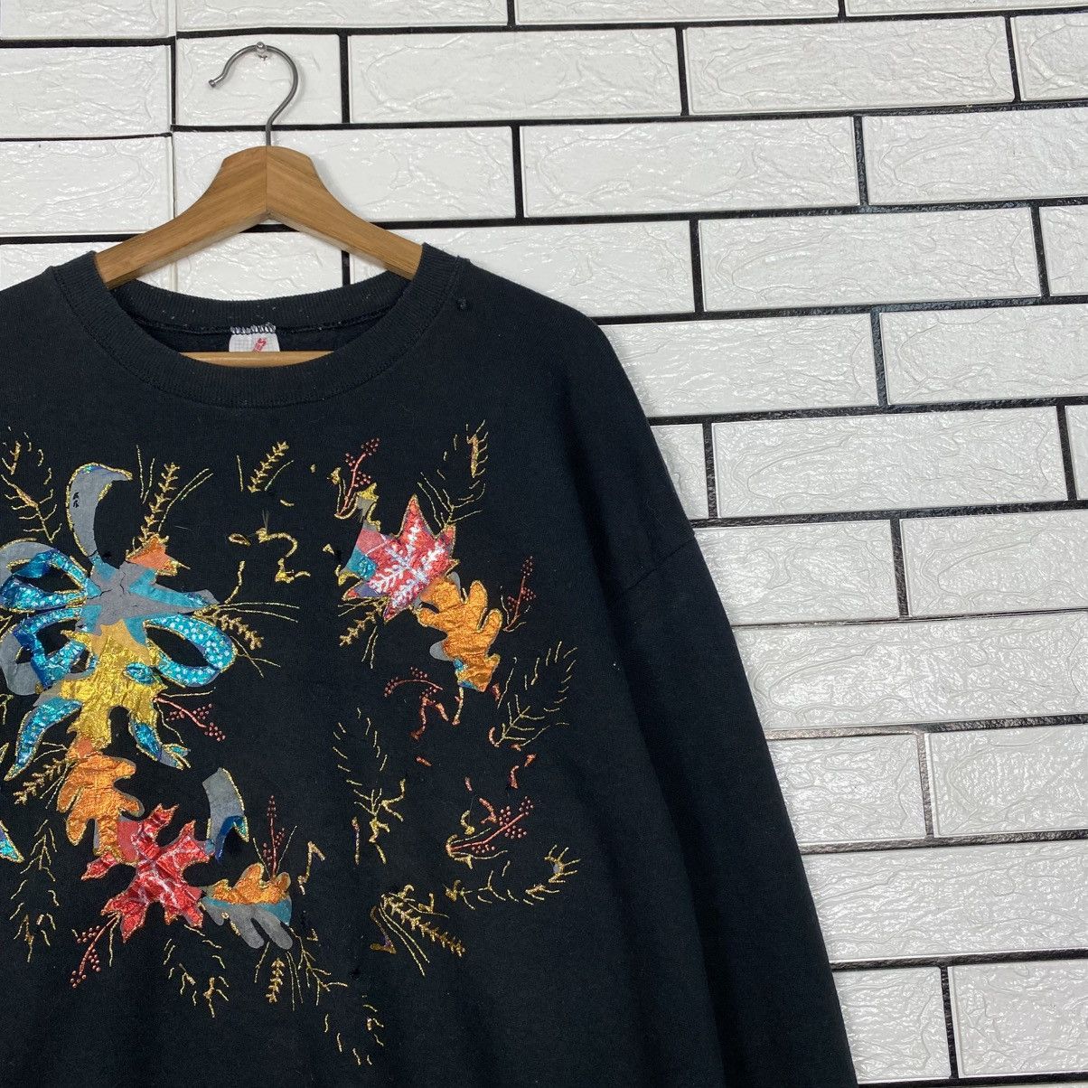 Vintage Vintage Sweatshirt Jerzees USA Art Design Size US XL / EU 56 / 4 - 7 Thumbnail