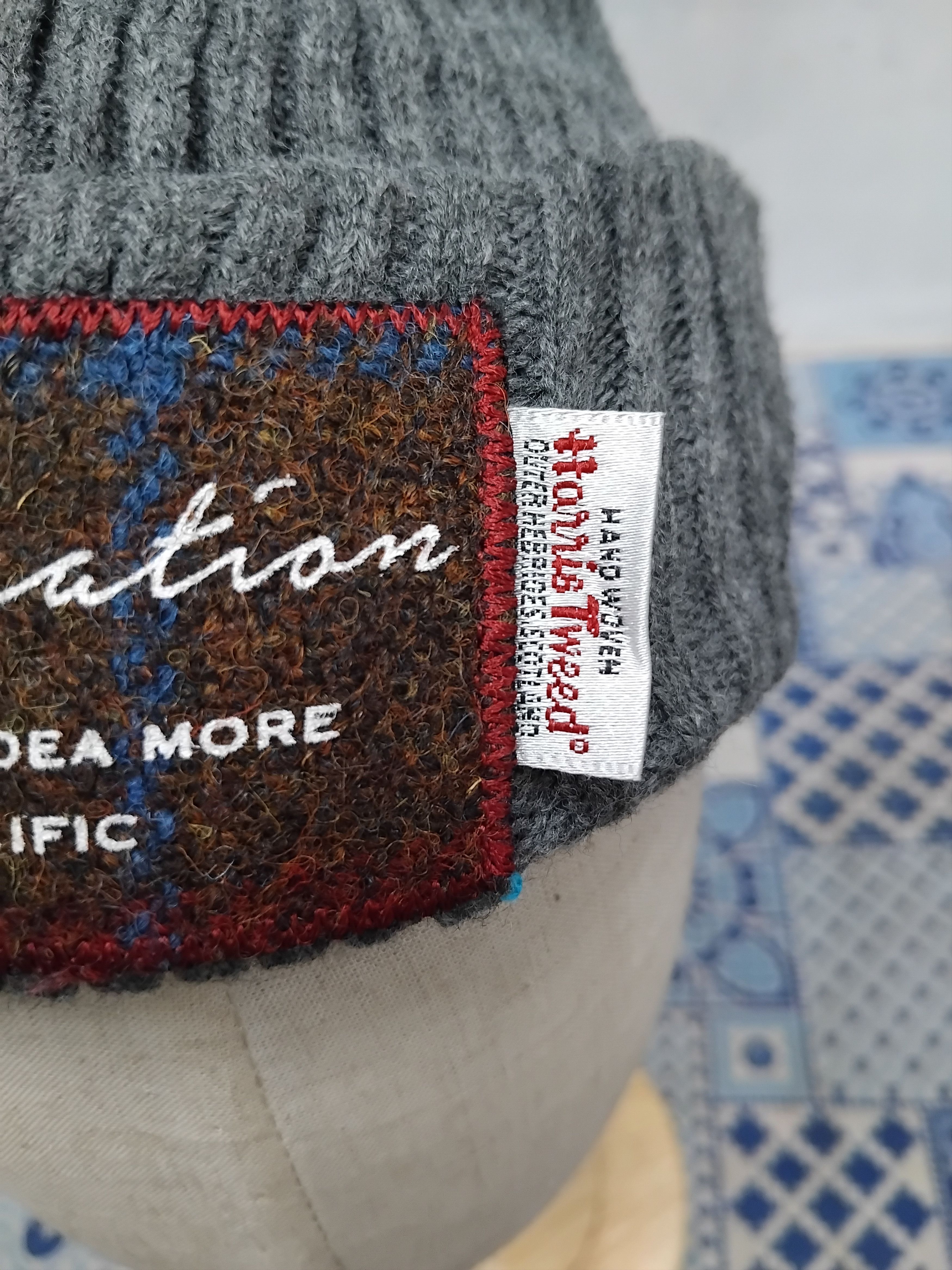 Harris Tweed 💥Harris Tweed closshi grey colour beanie Size ONE SIZE - 4 Thumbnail