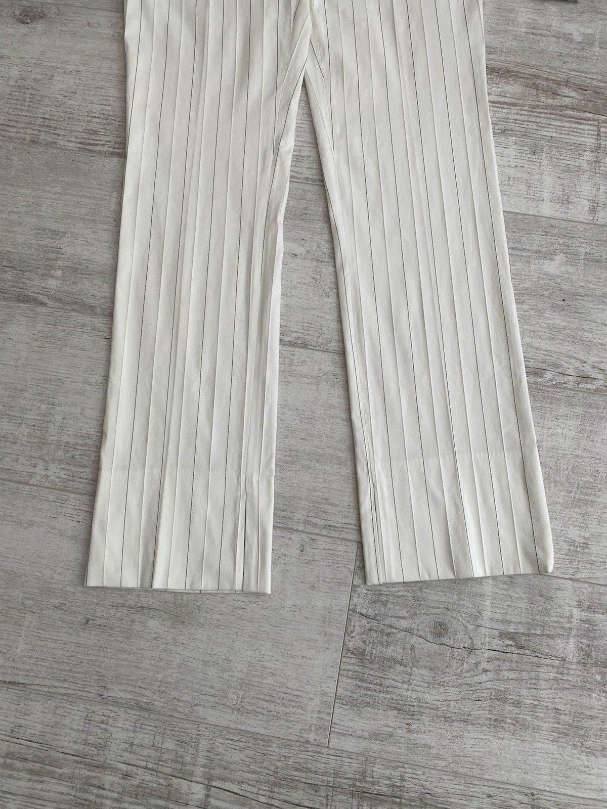 Alexander McQueen Archival Alexander McQueen Womens Striped Trousers Pants Size 29" - 5 Thumbnail
