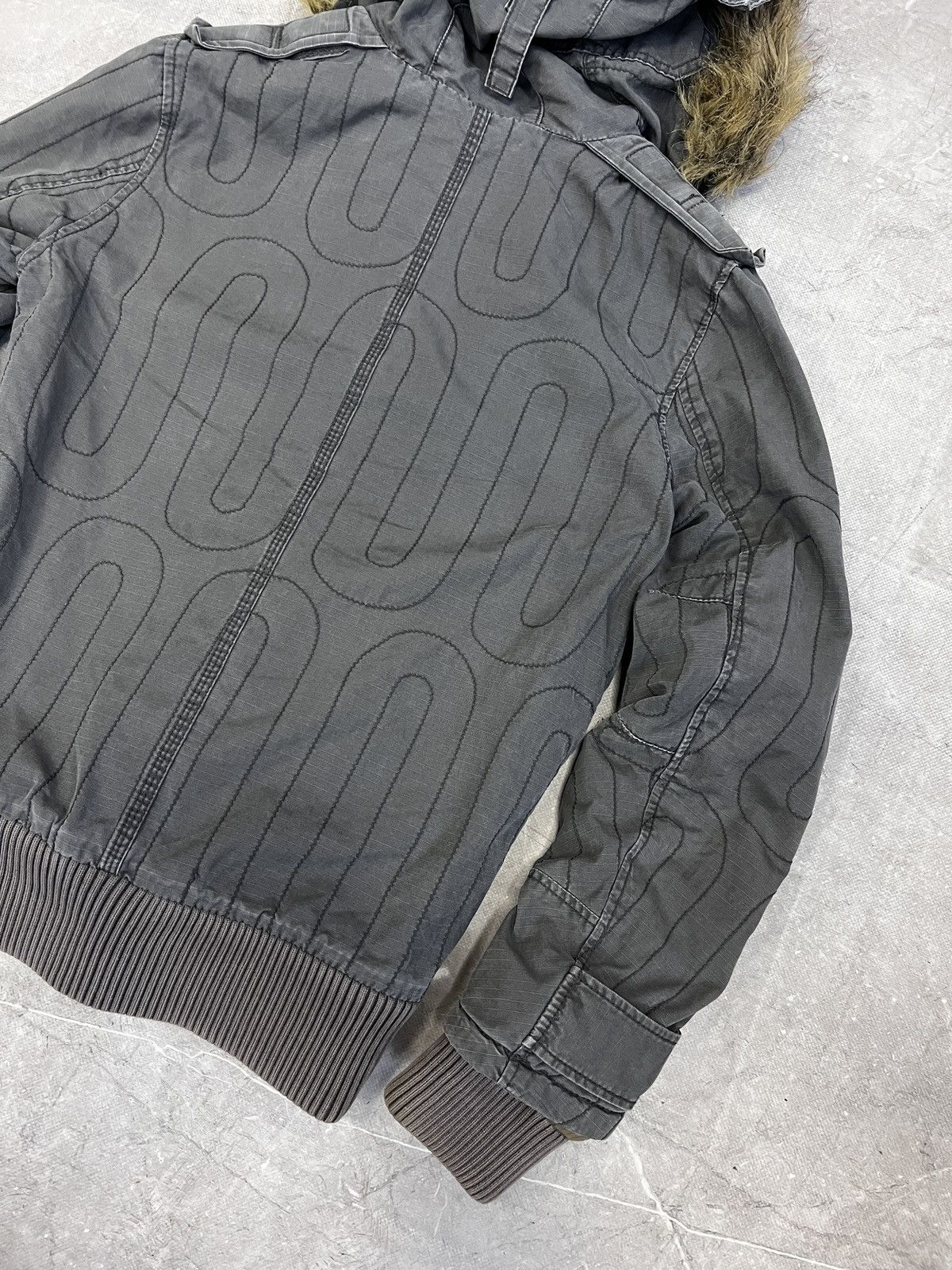 If Six Was Nine G star raw crazy fur hood jacket if six was nine y2k Size US M / EU 48-50 / 2 - 11 Thumbnail