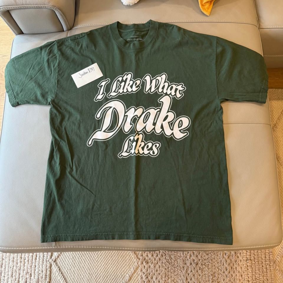 Drake × October's Very Own Drake It’s All A Blur “I Like What Drake Likes” Tee size XL Size US XL / EU 56 / 4 - 1 Thumbnail