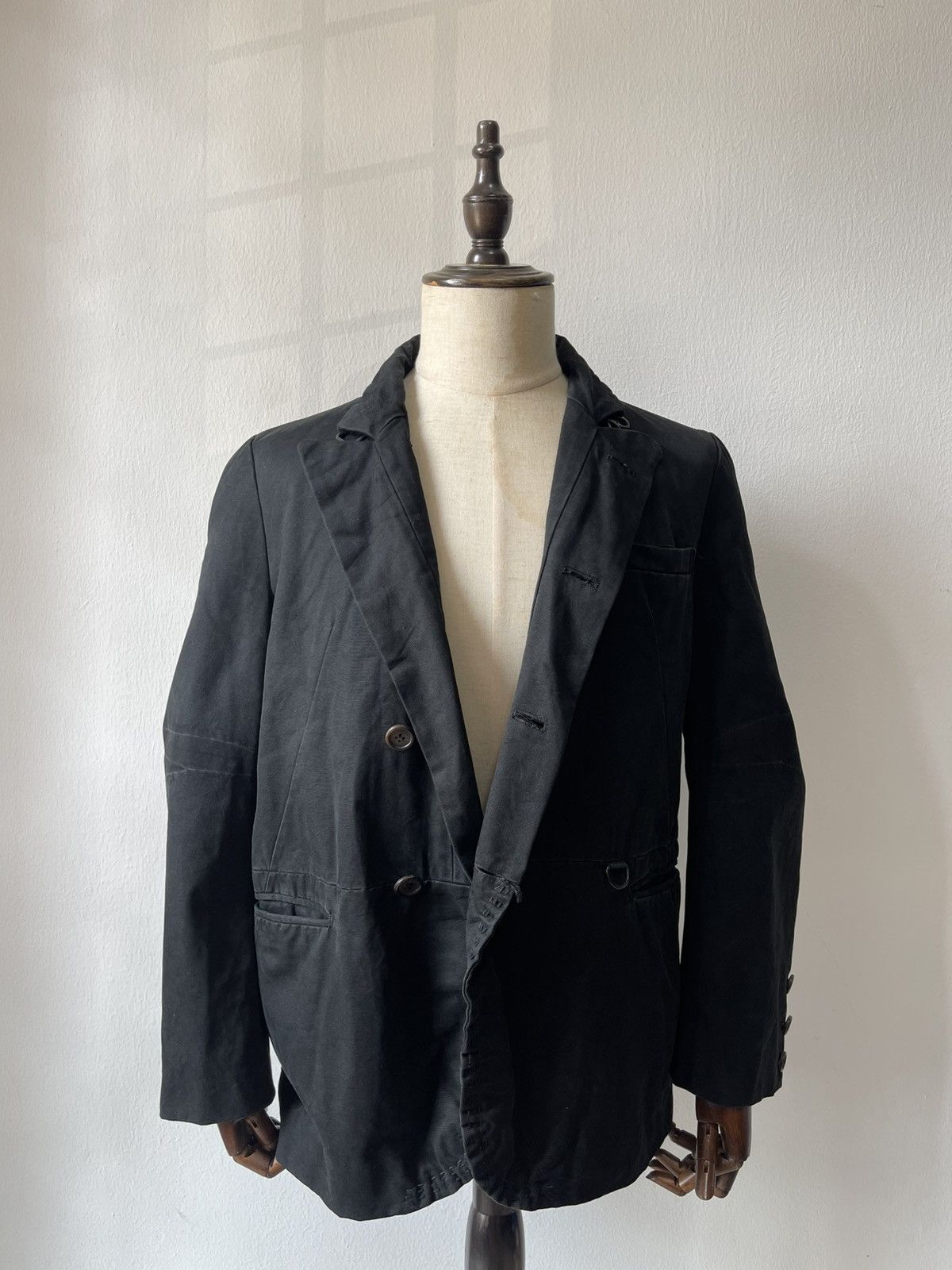 Undercover Undercover 'But Beautiful Guru Guru' Asymmentrical Jacket C1 Size US L / EU 52-54 / 3 - 3 Thumbnail