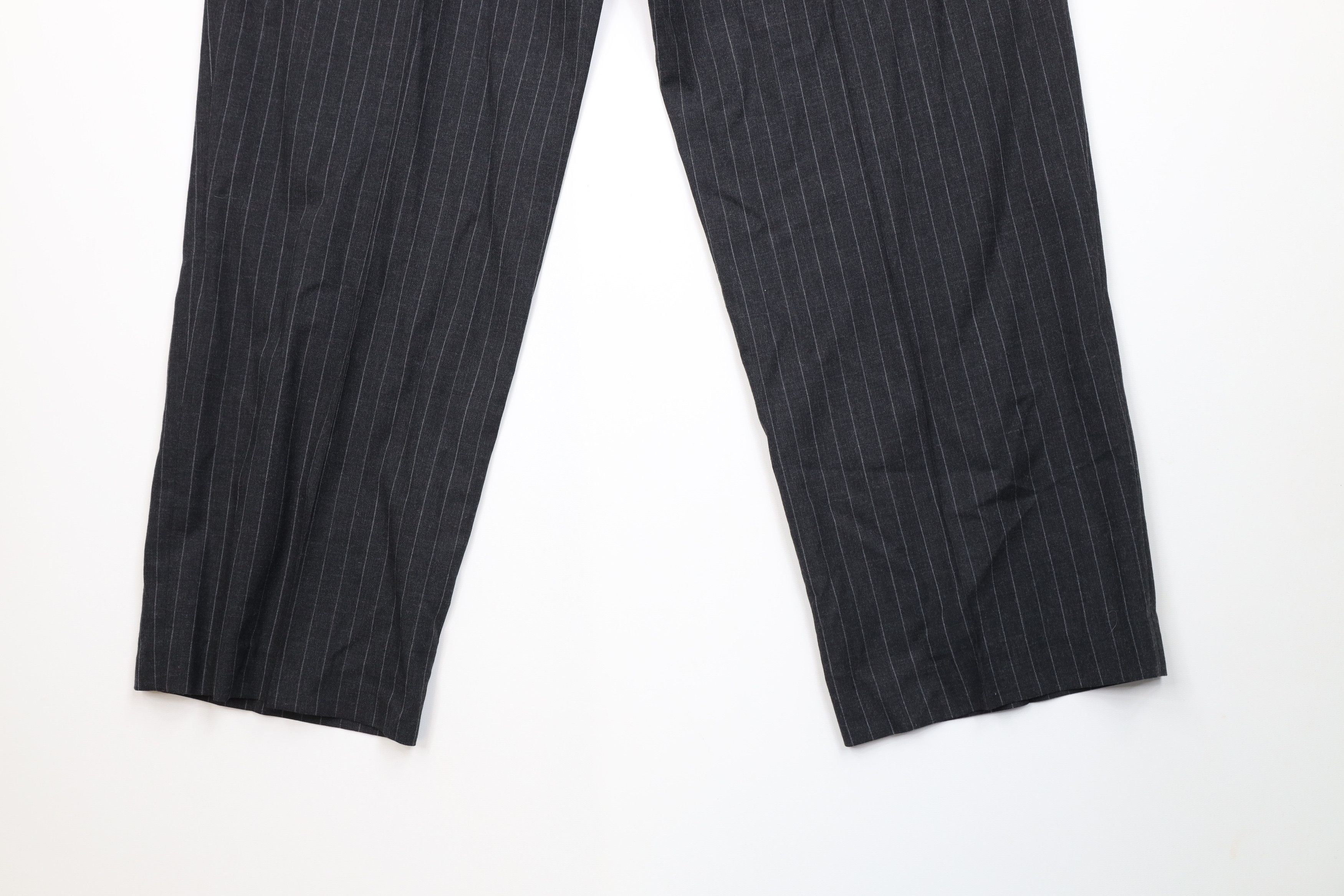 Lands' End Vintage 90s Lands End Wide Leg Chino Pants Gray USA Size US 36 / EU 52 - 12 Thumbnail