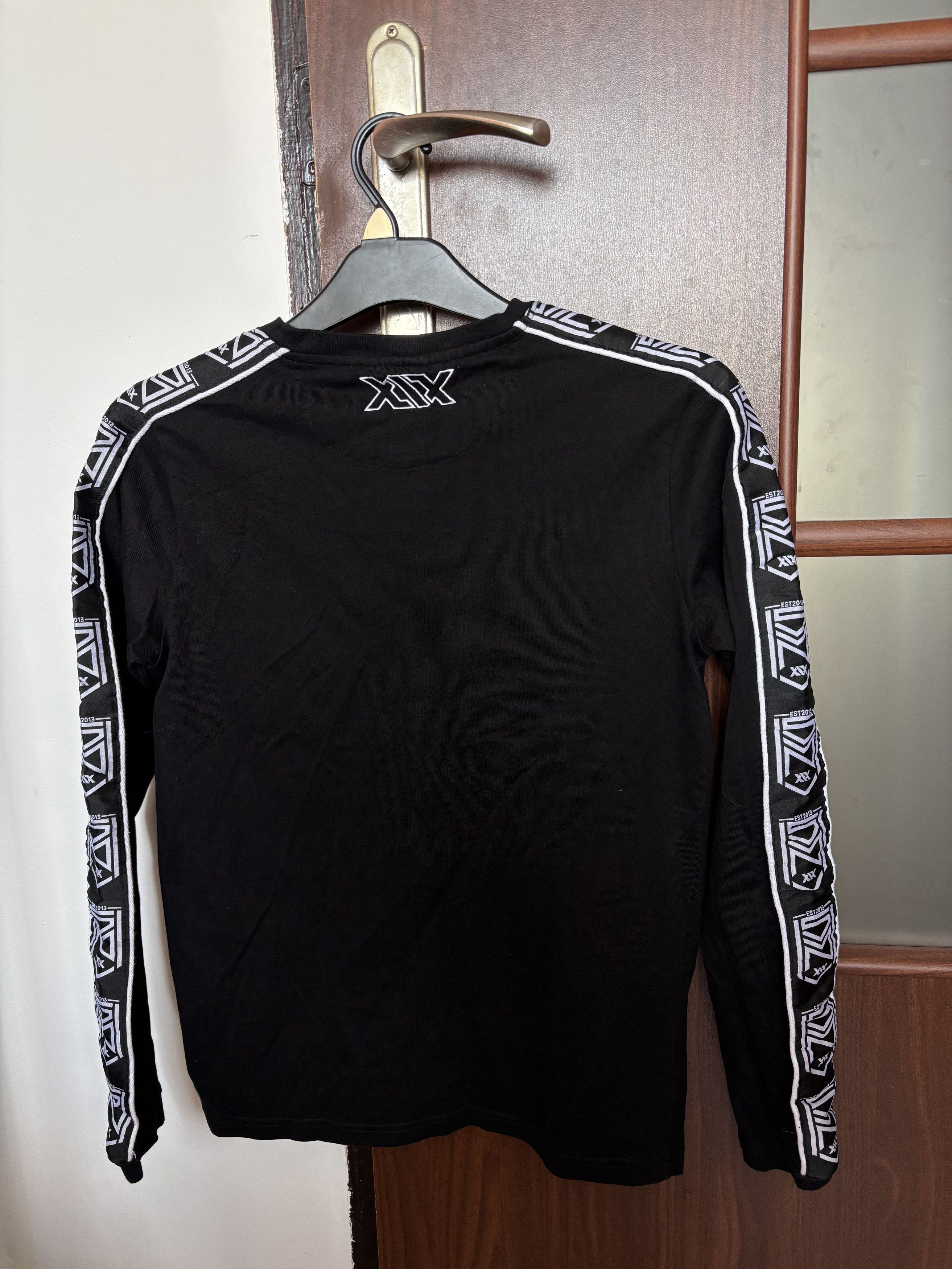 Other Sidemen SDMN Crest Taped Black/White longsleeve Size US S / EU 44-46 / 1 - 2 Thumbnail