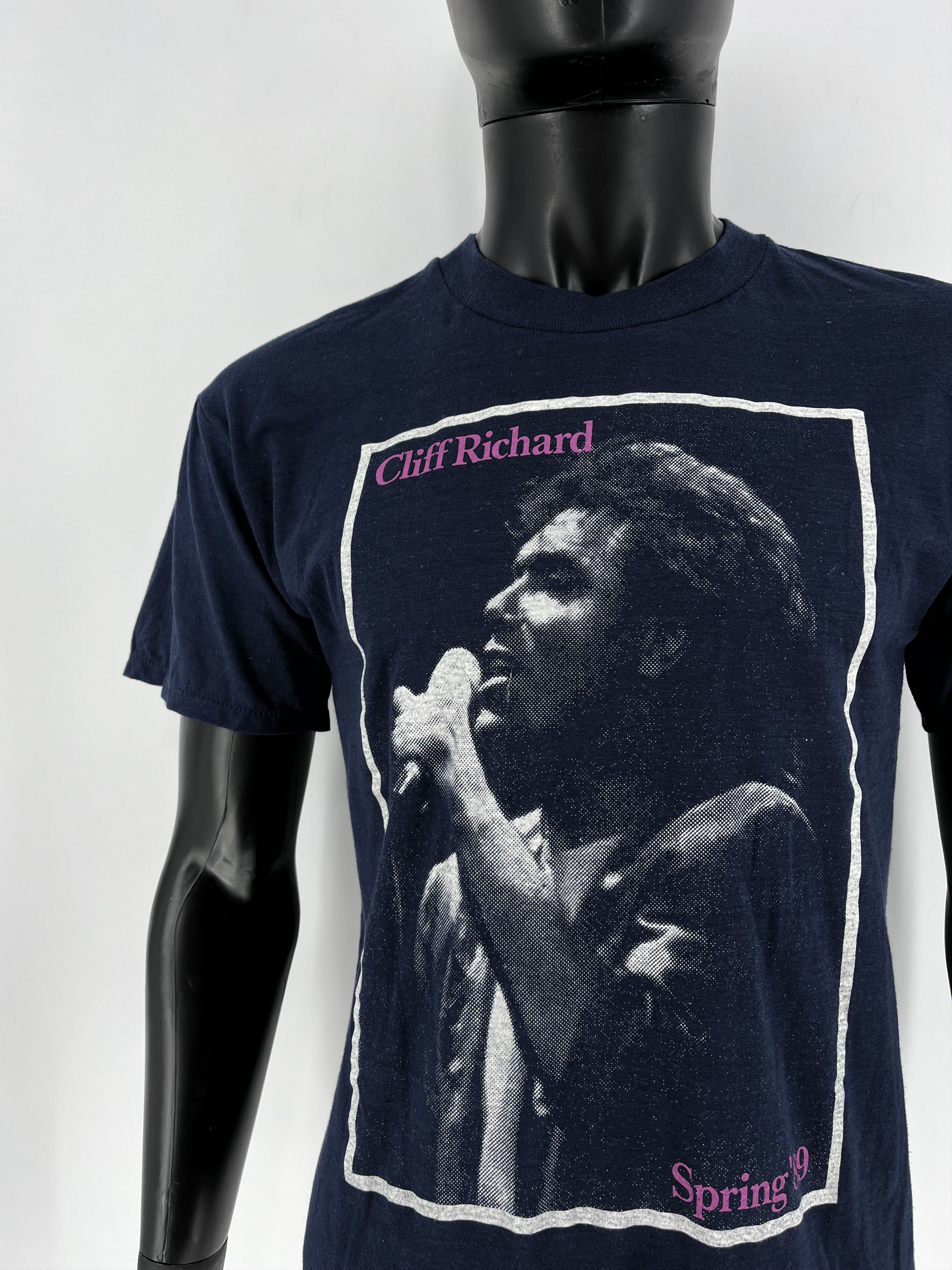 Band Tees × Vintage Vintage Cliff Richard The Spring 1989 T-Shirt Size L Size US L / EU 52-54 / 3 - 6 Thumbnail