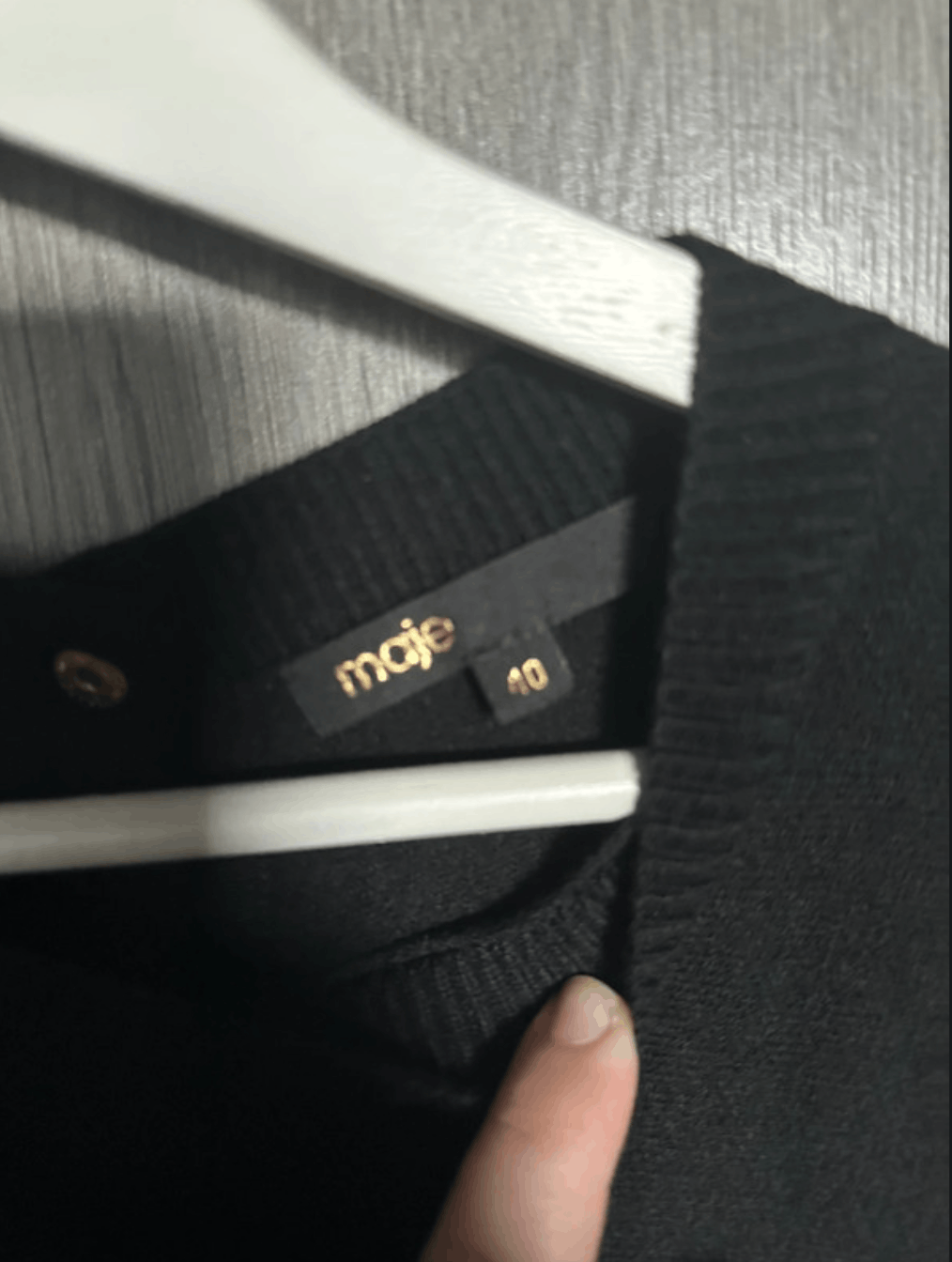 Maje maje black dress Size S / US 4 / IT 40 - 3 Thumbnail