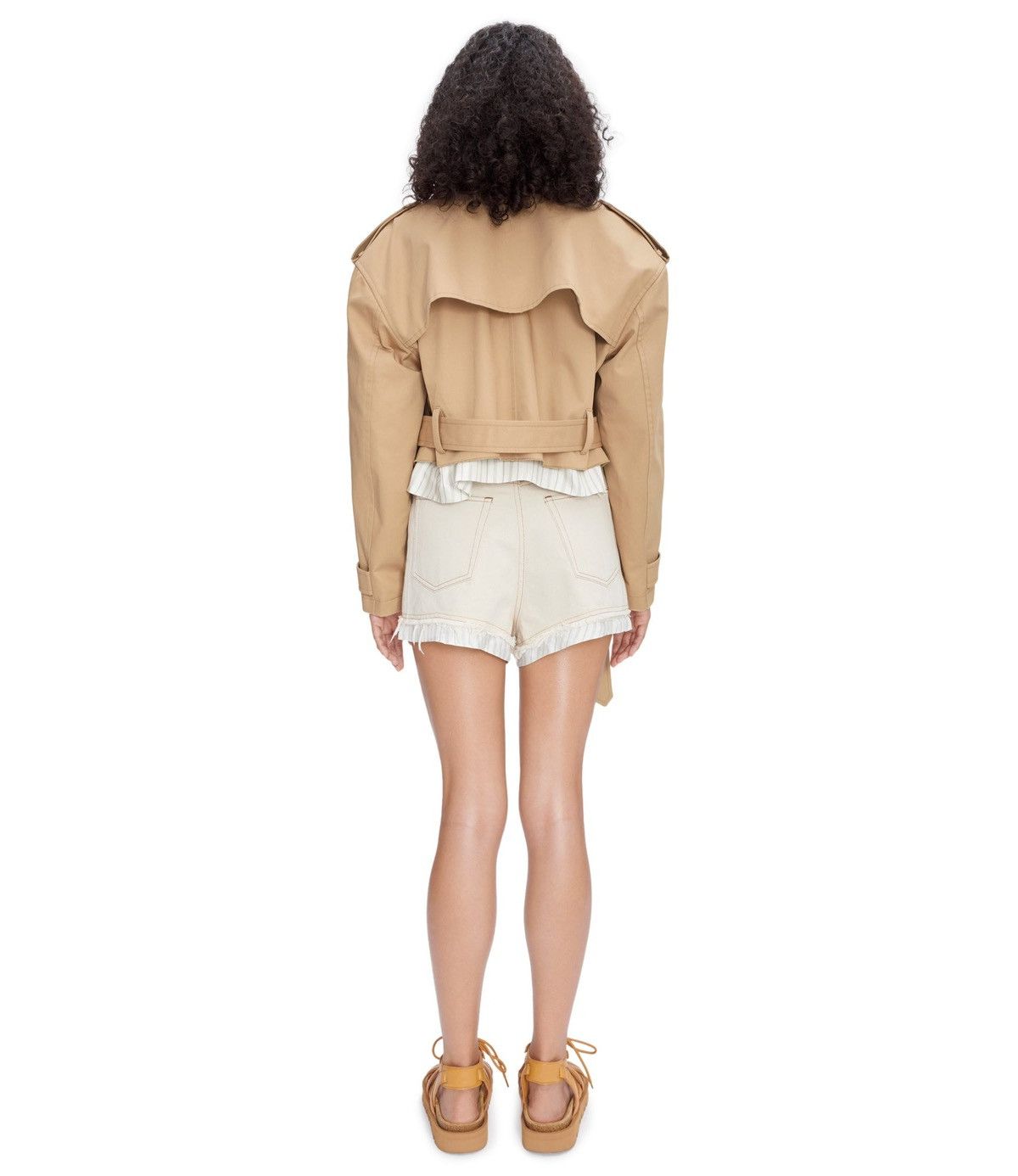 A.P.C. A.P.C. Horace Trench Coat Cropped NEW Size M / US 6-8 / IT 42-44 - 5 Thumbnail