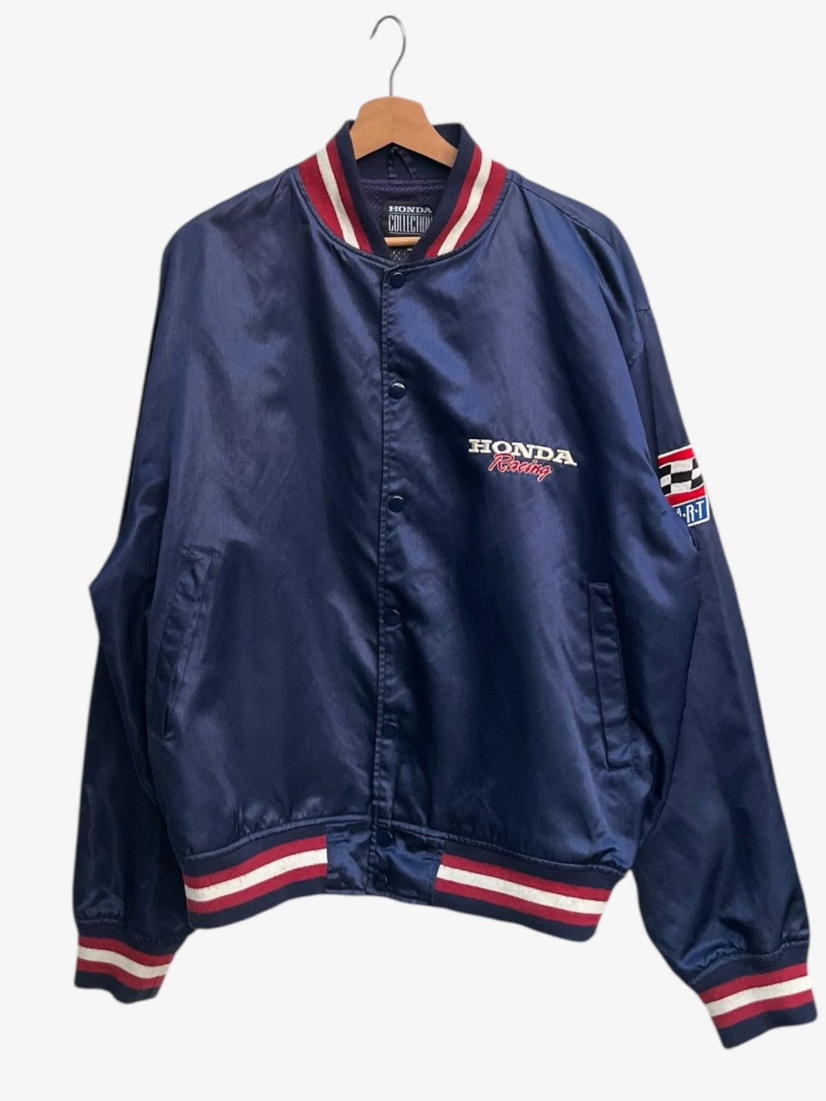Honda Vintage Honda Racing CART Satin Jacket Size US L / EU 52-54 / 3 - 2 Thumbnail