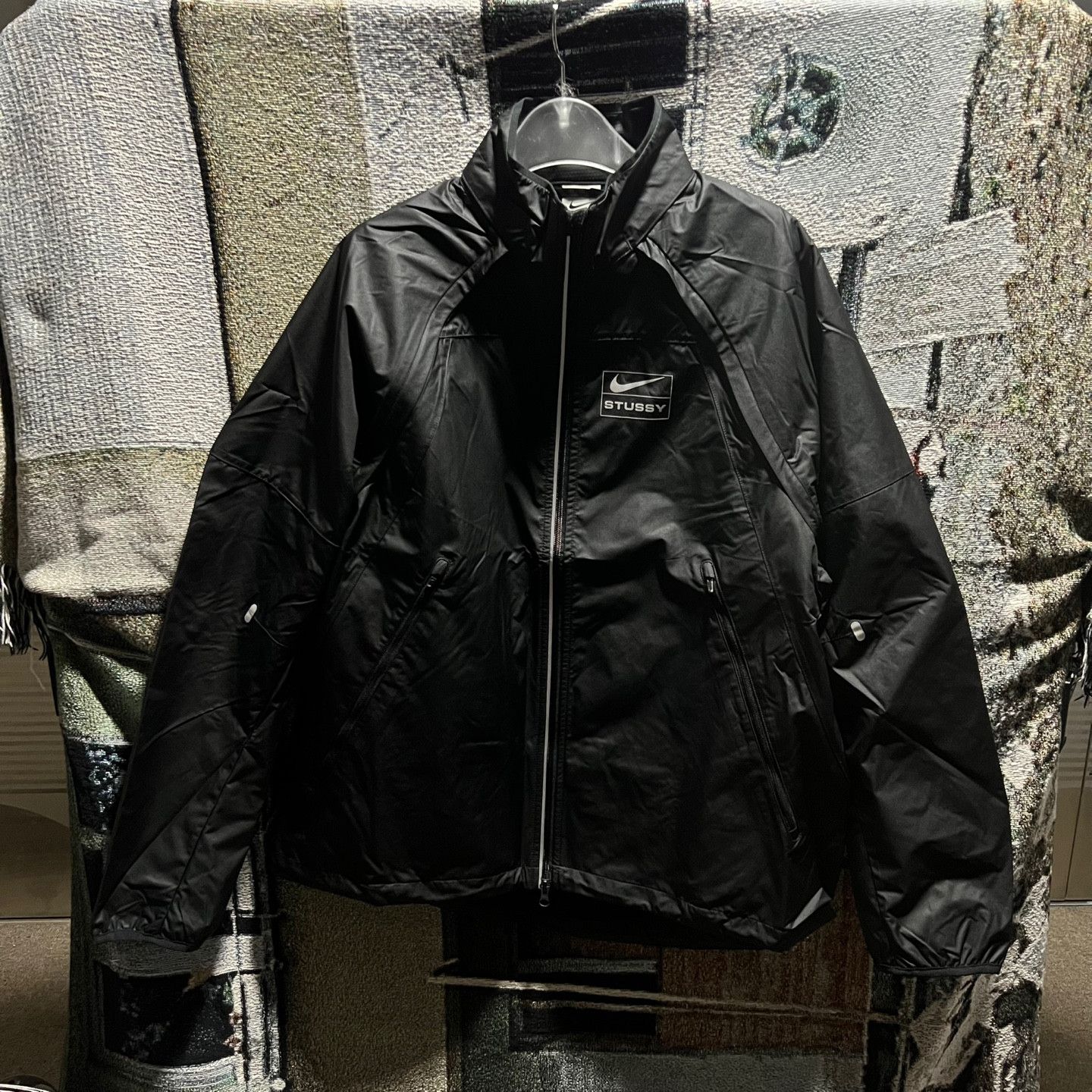 Nike Nike x Stussy Storm Fit Jacket Black (M) | Grailed