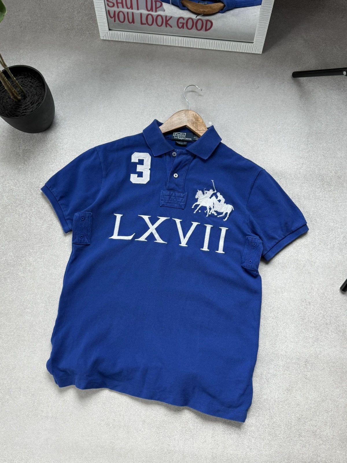 Polo Ralph Lauren Vintage Polo Ralph Lauren Polo LXVII #3 Shirt Rugby Big Pony Size US S / EU 44-46 / 1 - 2 Thumbnail