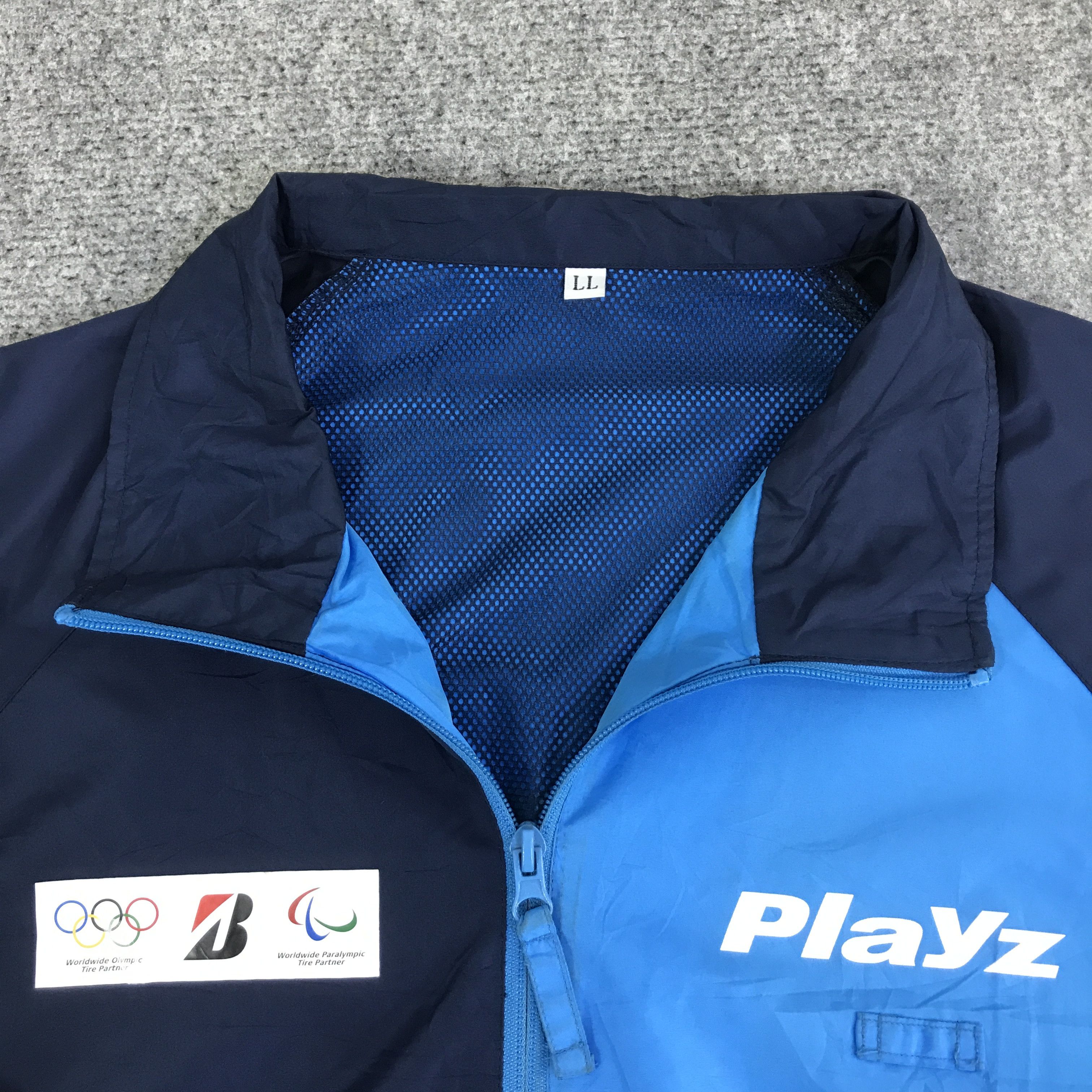 Japanese Brand playz olympics x Bridgestone light jacket K121B11 Size US L / EU 52-54 / 3 - 8 Thumbnail