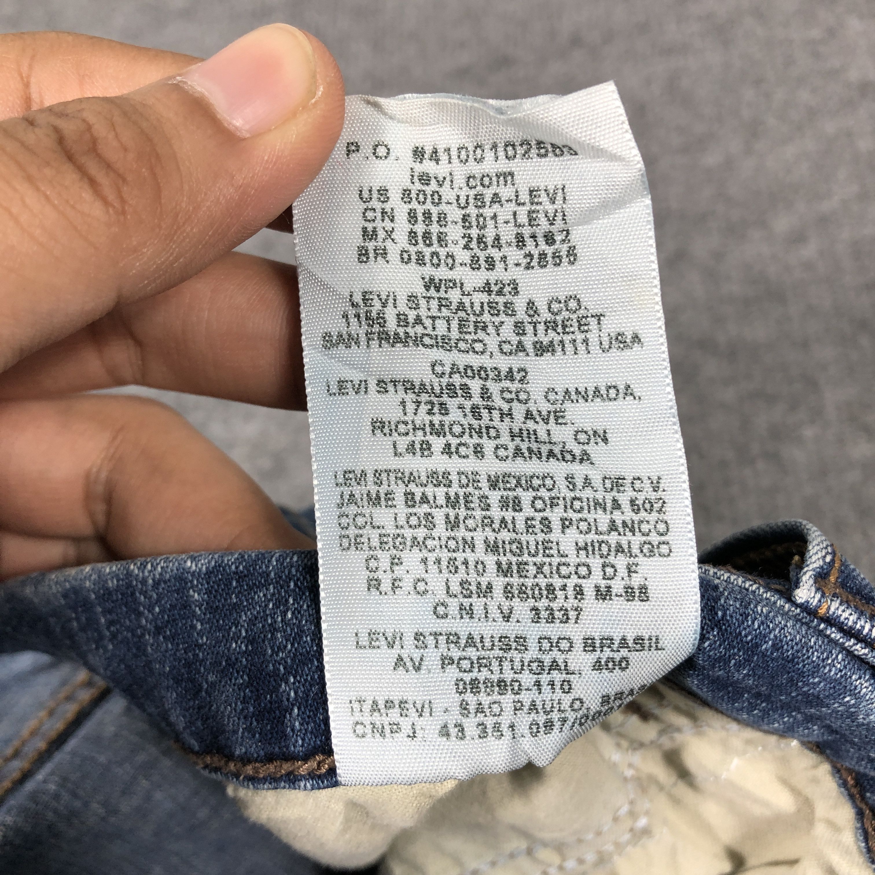 Levi's × Vintage Womens Vintage Levis 512 Jeans Boot Cut Flare L862W Size 31" - 12 Thumbnail