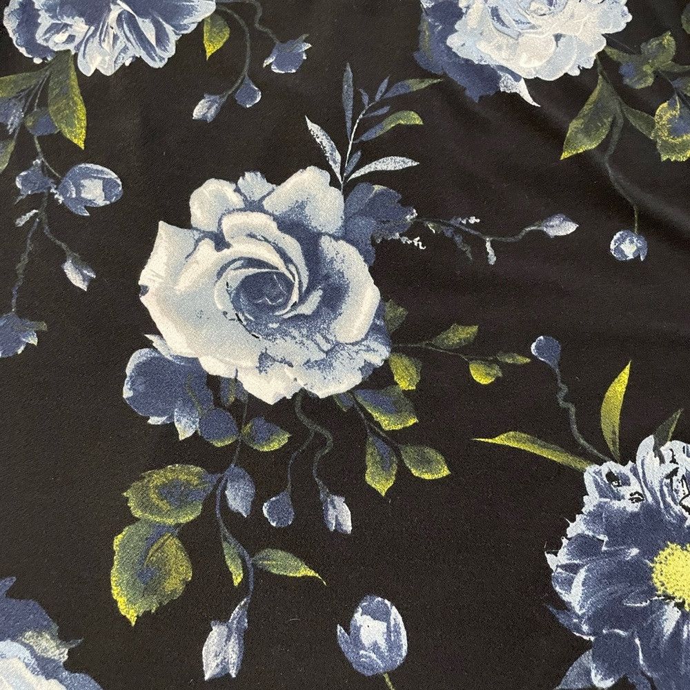 Other Christian Siriano New York Black Floral Dress Size L Size L / US 10 / IT 46 - 8 Thumbnail