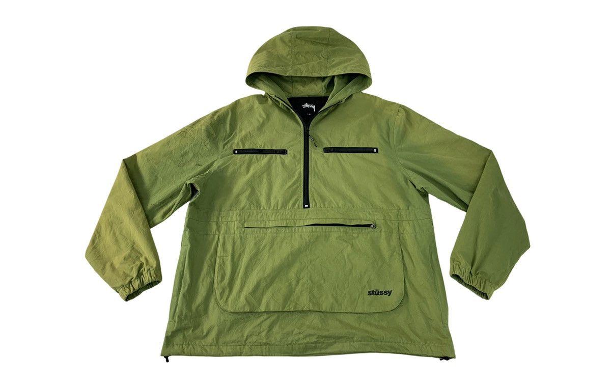 Stussy Hype Stussy Anorak Big Pocket Half Zipper Hooded Jacket Size US M / EU 48-50 / 2 - 1 Thumbnail