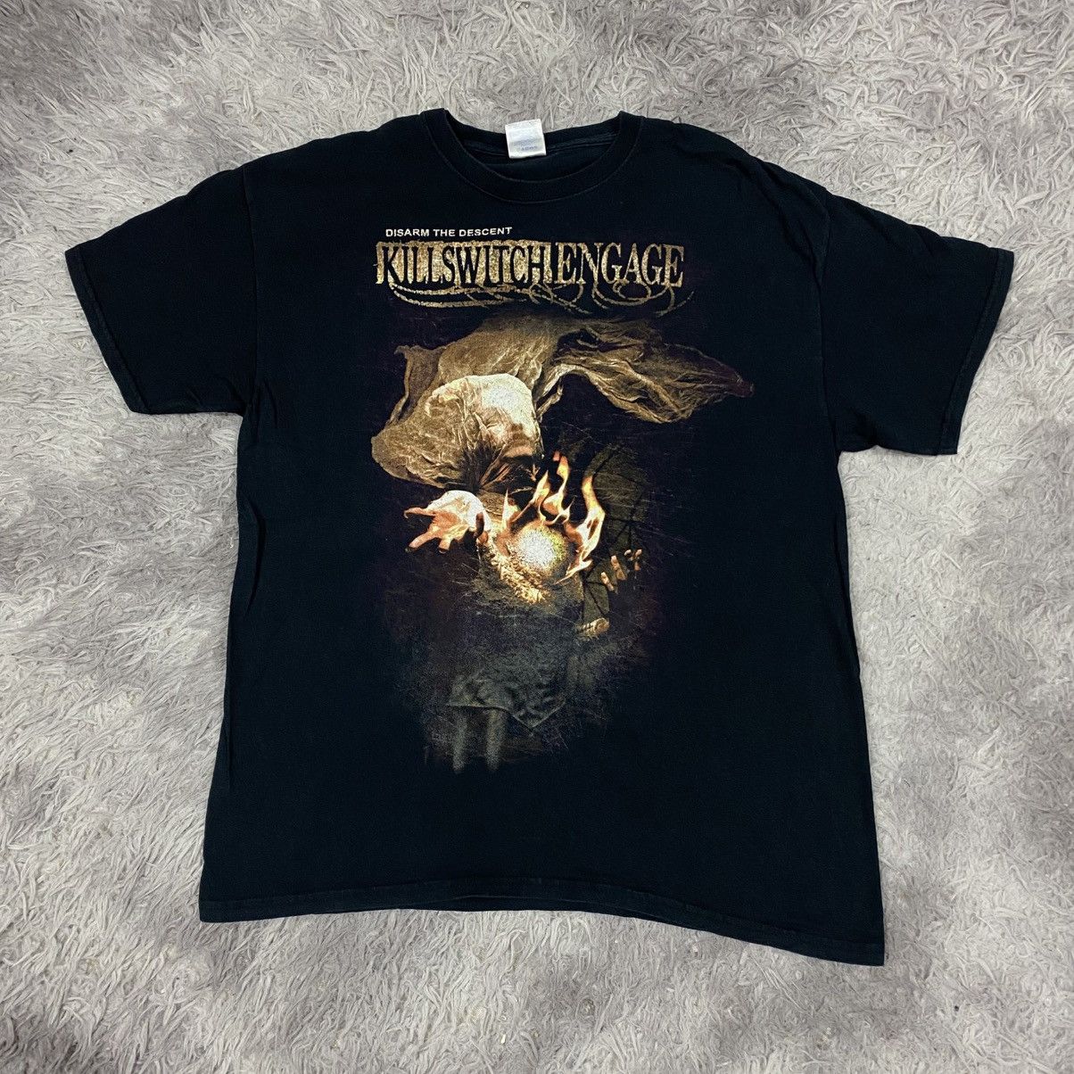 Band Tees × Gildan × Vintage Metalcore band killswitch engage disarm the descent Size US L / EU 52-54 / 3 - 1 Thumbnail