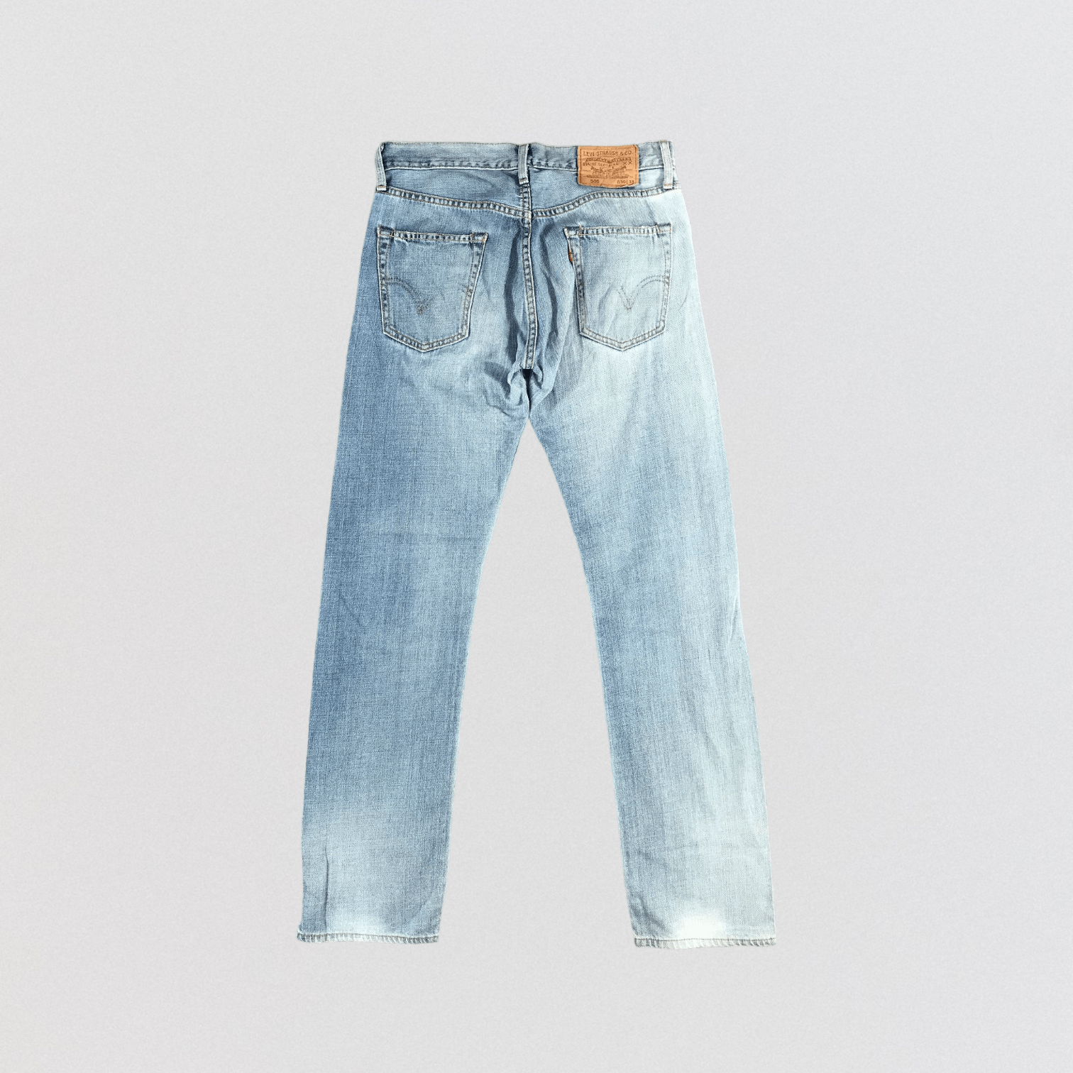 Levi's × Vintage 90s Vintage Light Wash Levis 505 Jeans-JM2791 Size US 32 / EU 48 - 2 Thumbnail