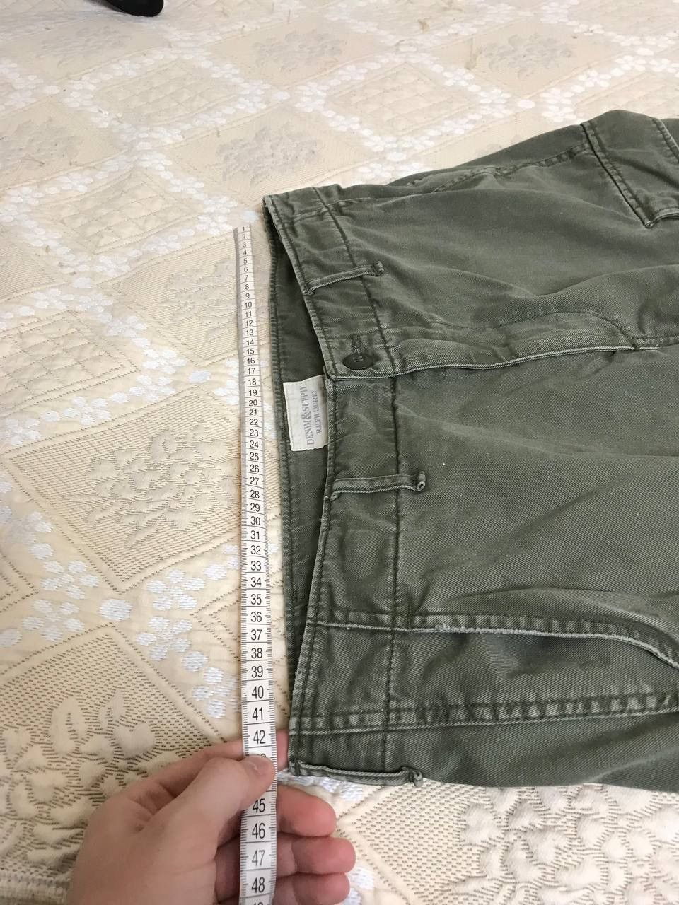 Denim & Supply Ralph Lauren 🔥 Denim & Supply Ralph Lauren Cargo Army Shorts Y2K Work USA Size US 33 - 13 Thumbnail