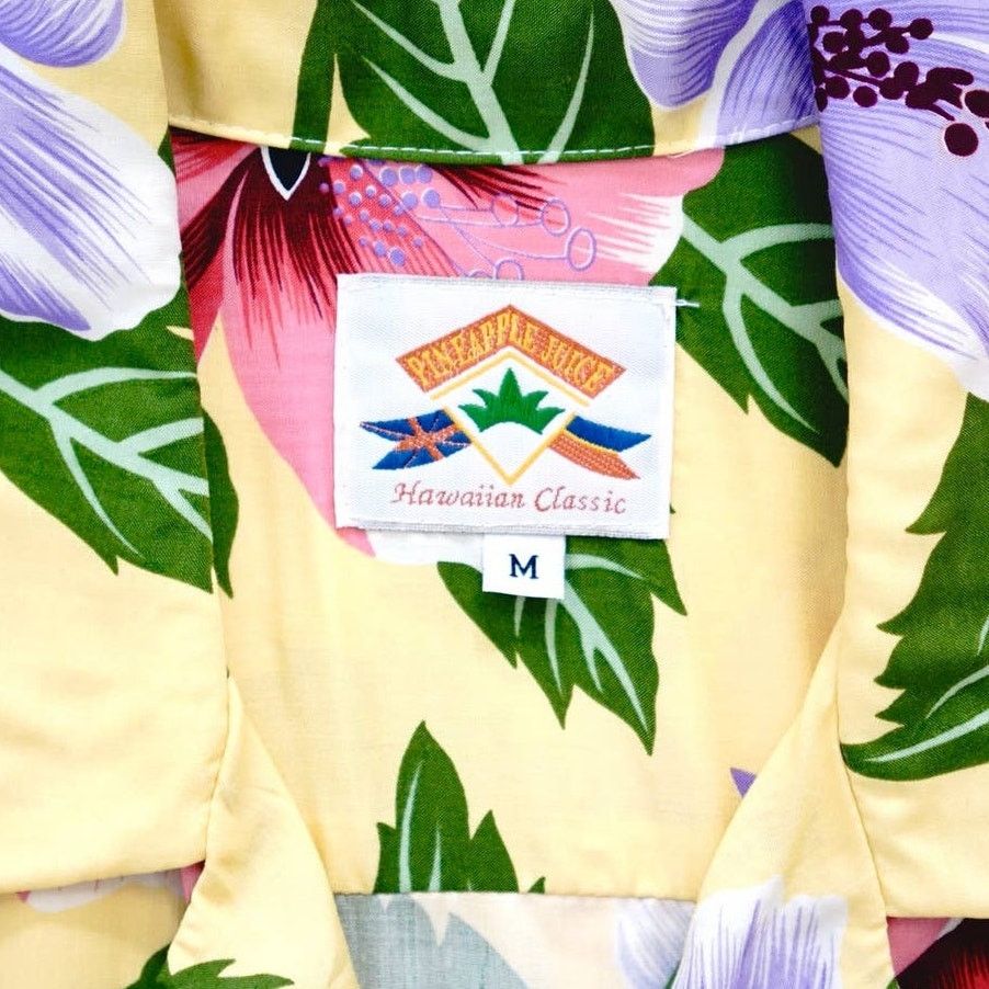 Vintage Vintage y2k Pineapple Juice Hawaiian Rayon Shirt Medium Size US M / EU 48-50 / 2 - 3 Thumbnail