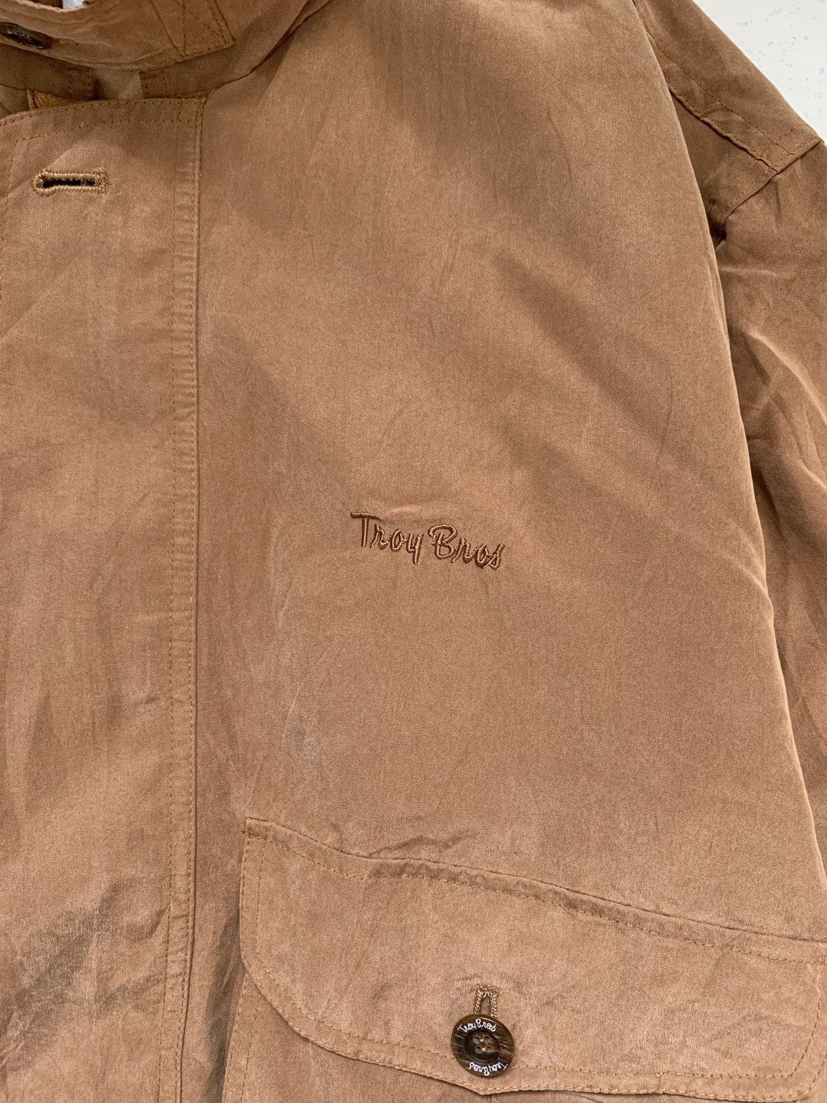 American Apparel × Vintage Troy Bros Flight Jacket Vintage Size US M / EU 48-50 / 2 - 2 Thumbnail