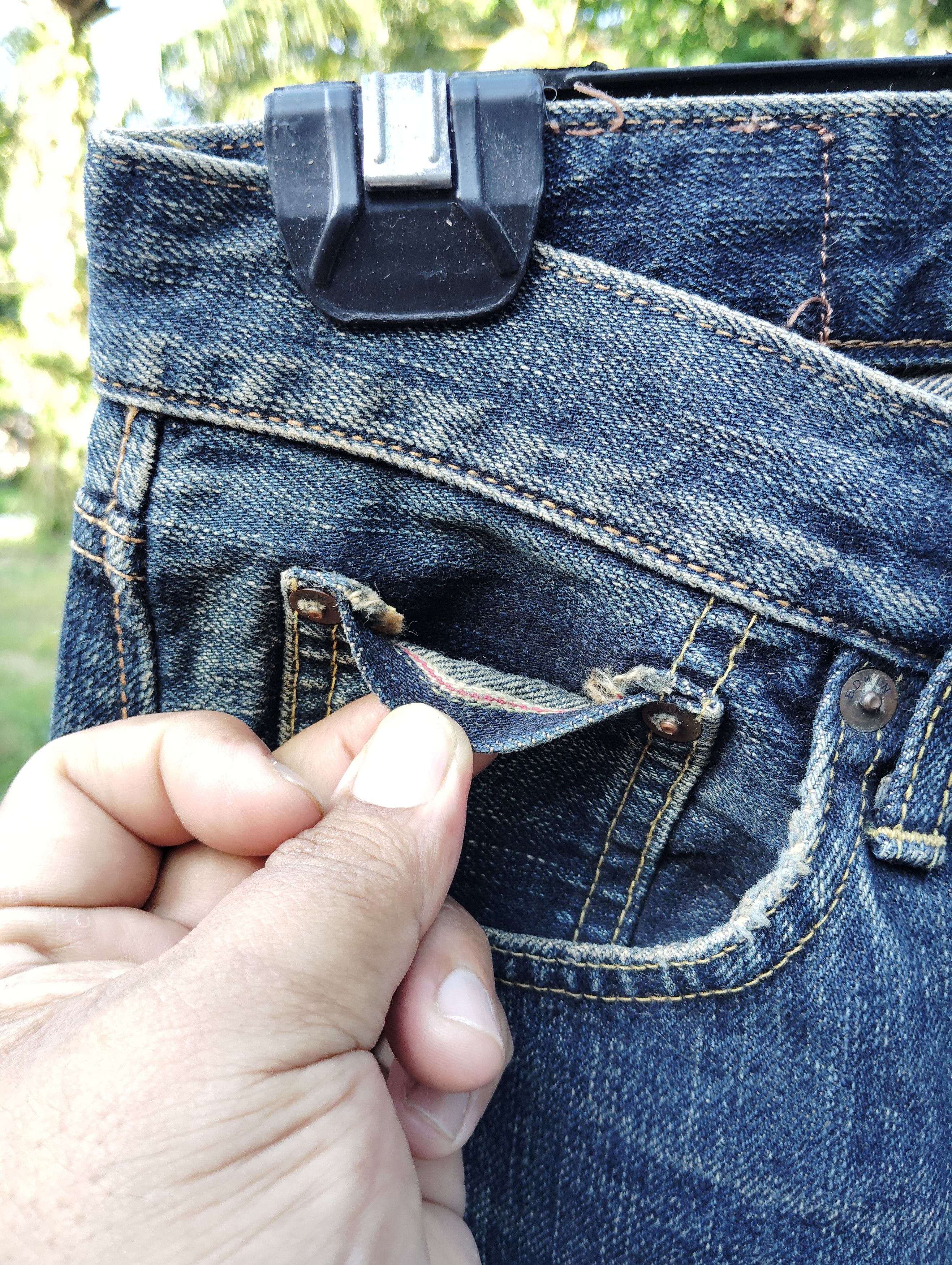 Edwin × If Six Was Nine × Vintage VINTAGE EDWIN 505zx SELVEDGE DENIM Size US 31 - 17 Thumbnail