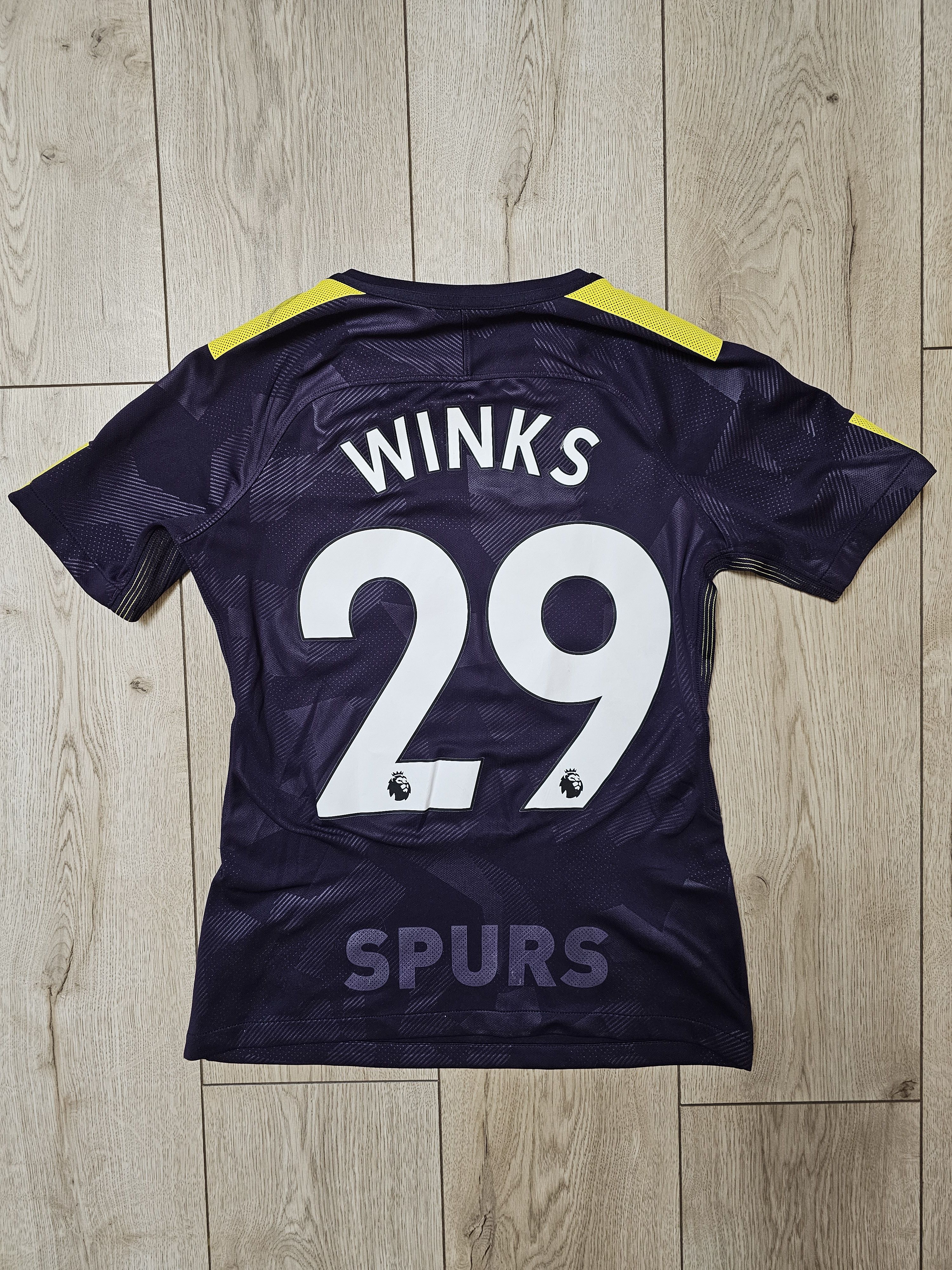 Nike TOTTENHAM HOTSPUR 2017 2018 THIRD WOMENS FOOTBALL SOCCER Size S / US 4 / IT 40 - 2 Thumbnail