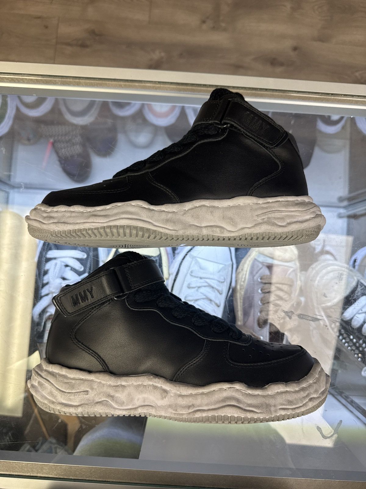 Maison MIHARA YASUHIRO Mmy maison Mihara Wayne High top black Size 41 8 brand new Size US 8 / EU 41 - 7 Thumbnail