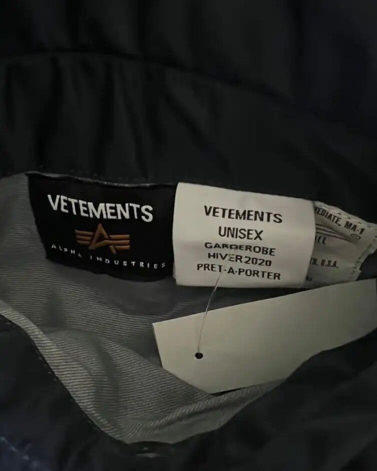 Vetements Vetements Reversible Fraternity Alpha Beta Bomber Jacket Size US L / EU 52-54 / 3 - 12 Thumbnail
