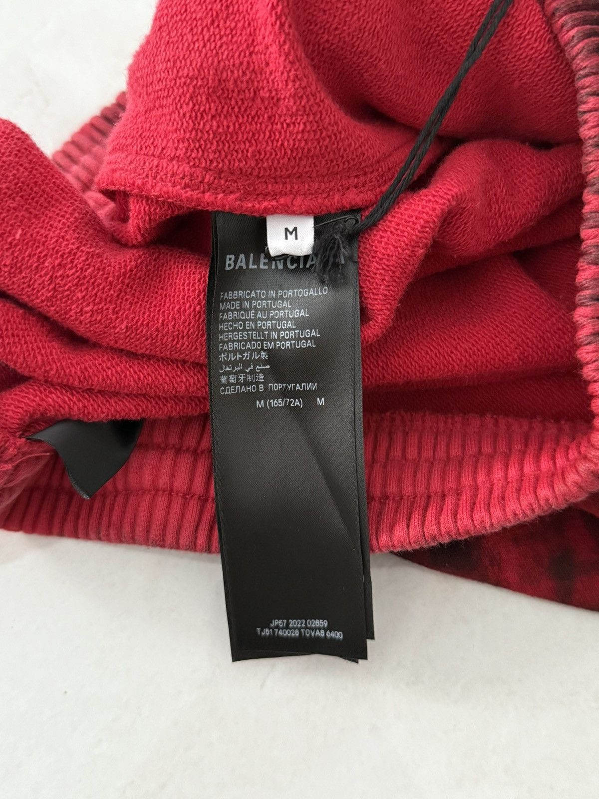Balenciaga Balenciaga SS23 Red Skater Graffiti Sweatpants Sz.M Size US 34 / EU 50 - 12 Thumbnail