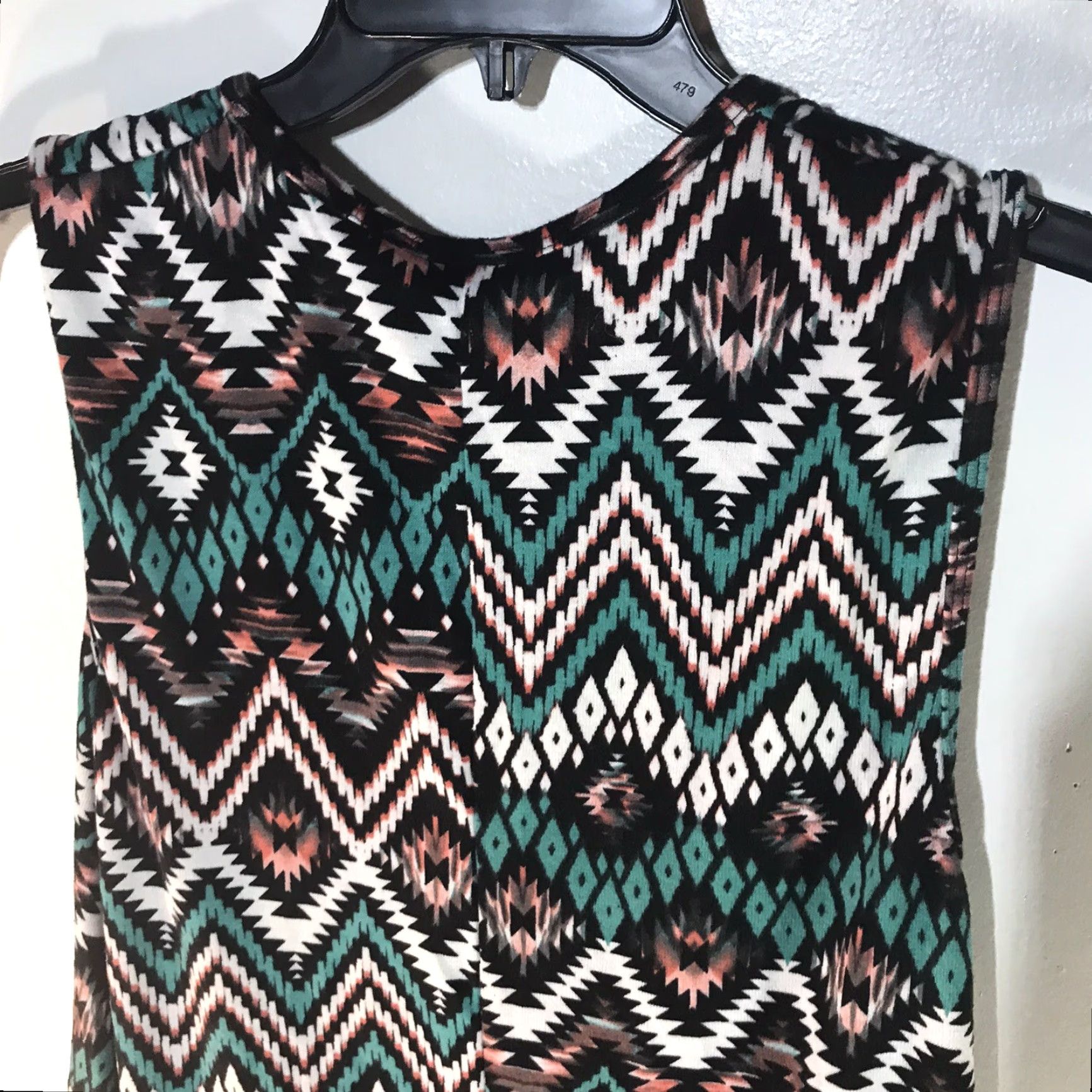 Vintage Honey & Lace Open Front Cardigan Womens Size M New Aztec Multi Size M / US 6-8 / IT 42-44 - 5 Thumbnail
