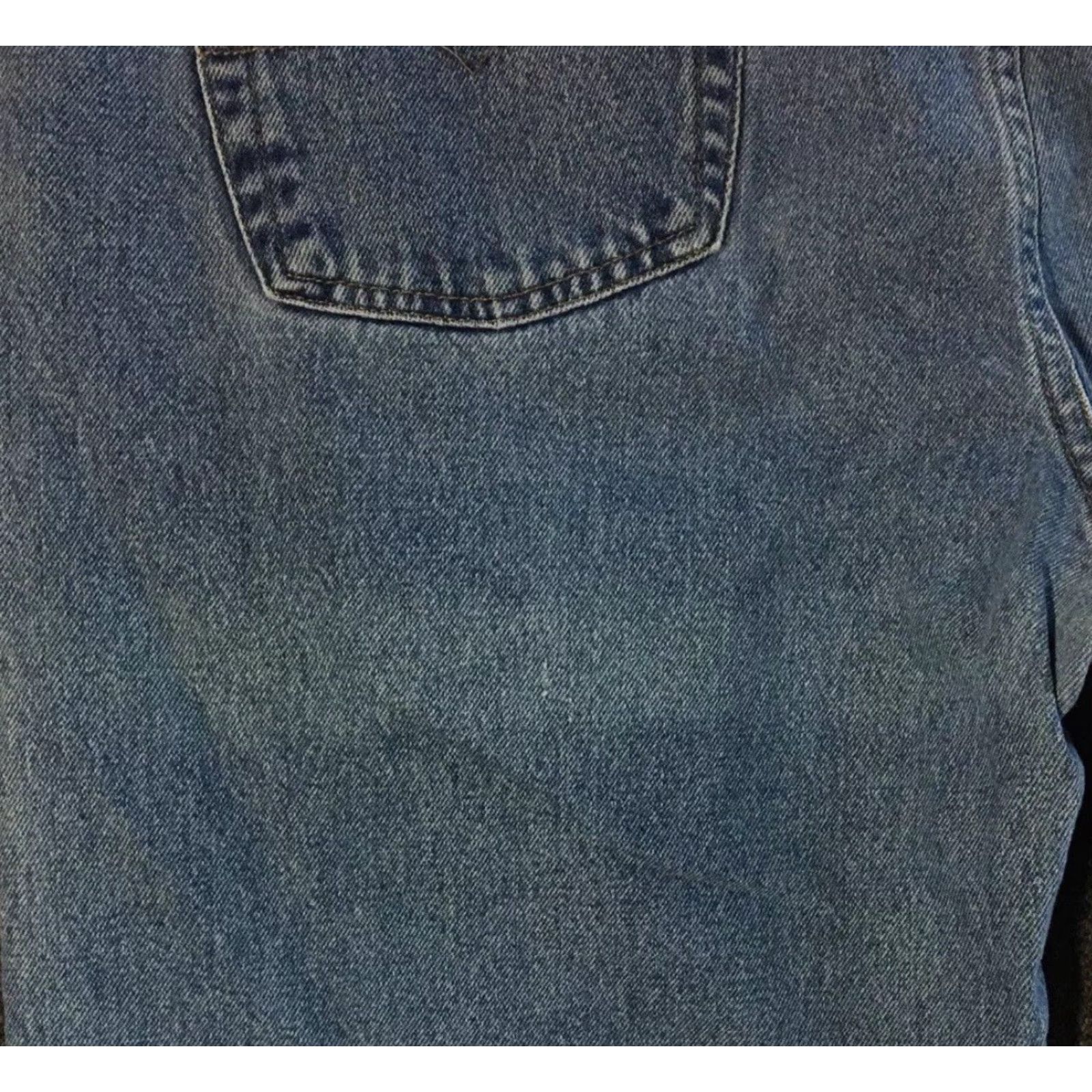 JNCO VINTAGE Anchor Blue Jeans Baggy 90s Grunge Skater Distressed Wide Leg 42 Blue Denim Men Jeans 32in Inseam Size US 42 / EU 58 - 5 Thumbnail