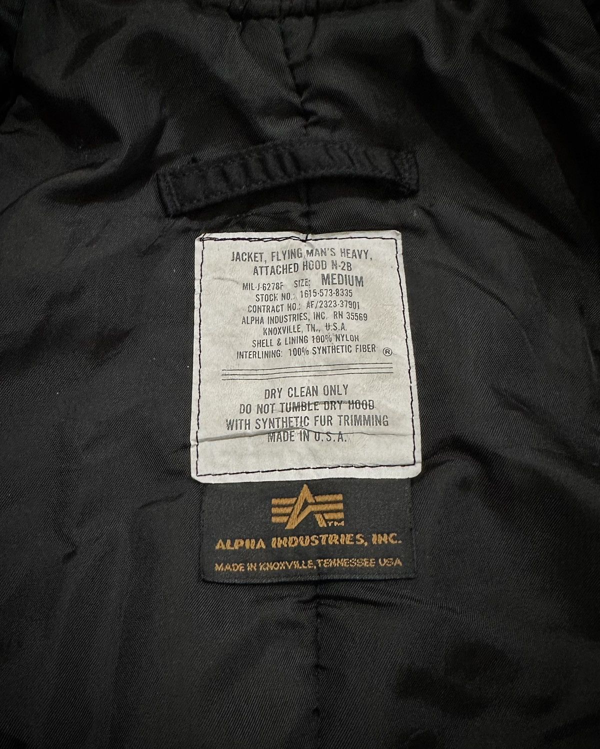Alpha Industries Alpha Industries Attached Hood N-2b Jacket Size US M / EU 48-50 / 2 - 9 Thumbnail