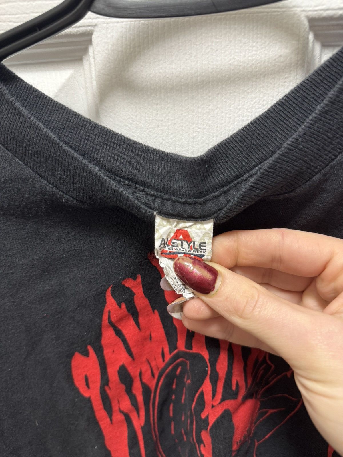 Alstyle Alstyle 2amParadox Demon Girl T-Shirt Cropped Custom Metal Size US XL / EU 56 / 4 - 2 Thumbnail