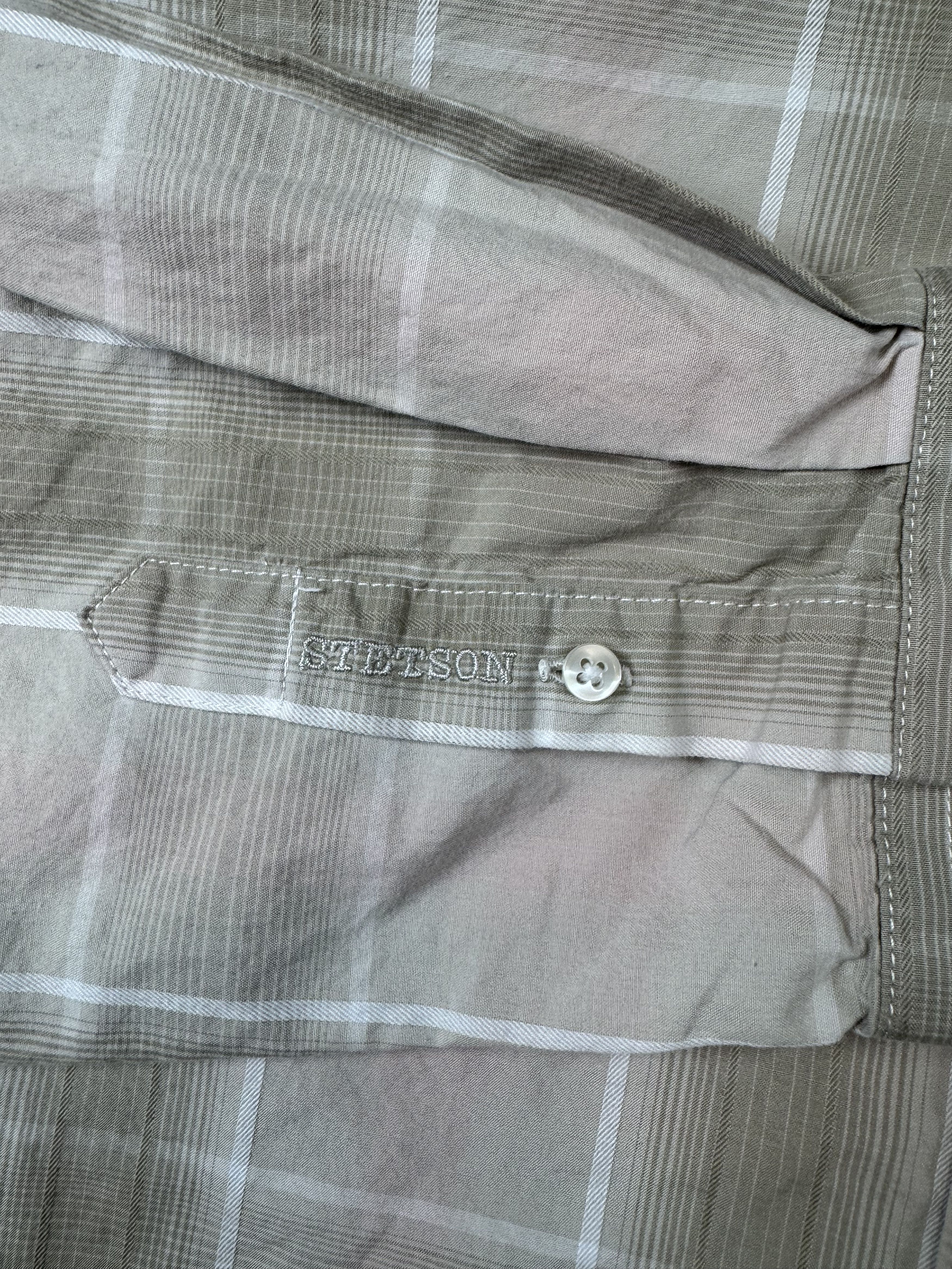 Stetson Stetson Western Button Down Shirt Plaid Long Sleeve Cotton Size US L / EU 52-54 / 3 - 2 Thumbnail