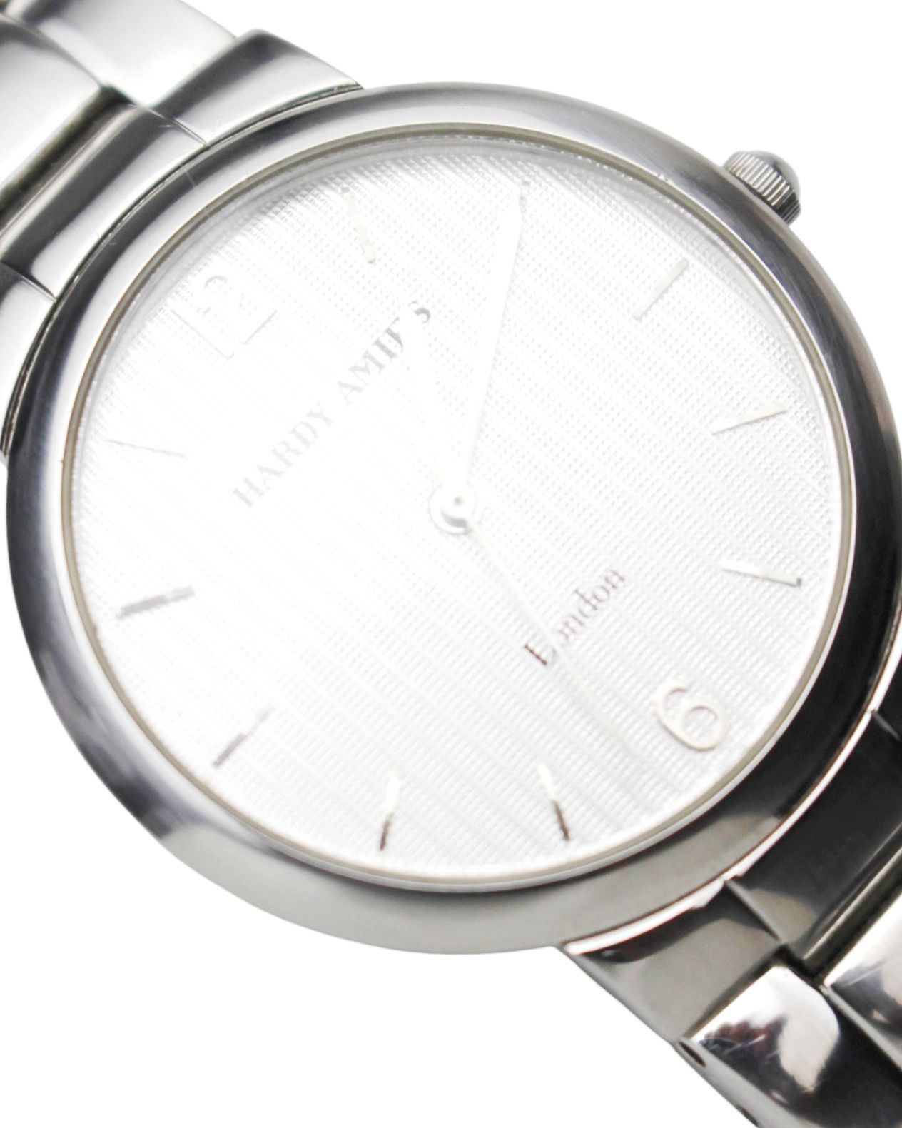 Hardy Amies 2000S HARDY AMIES HA-1201 STAINLESS DRESS WATCH Size ONE SIZE - 2 Thumbnail