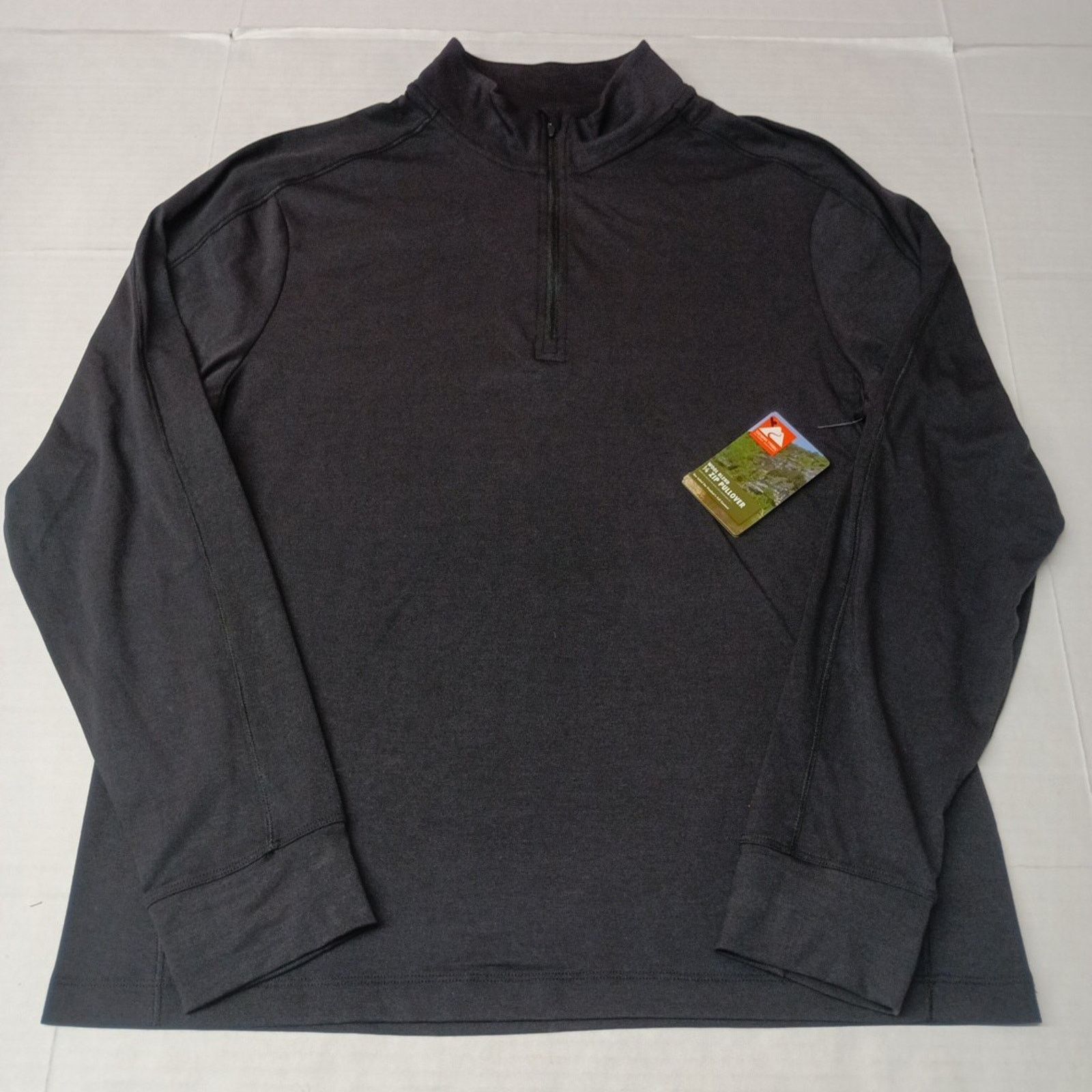Other Ozark Trail Men's 1/4 Zip Size L (42/44) Black Wool Blend Size US L / EU 52-54 / 3 - 1 Thumbnail