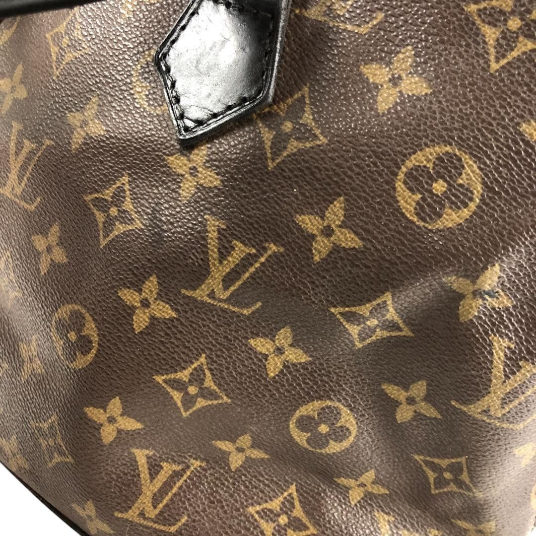 Louis Vuitton Louis Vuitton - Alma PM Handbag Black Leather Monogram Size ONE SIZE - 5 Thumbnail