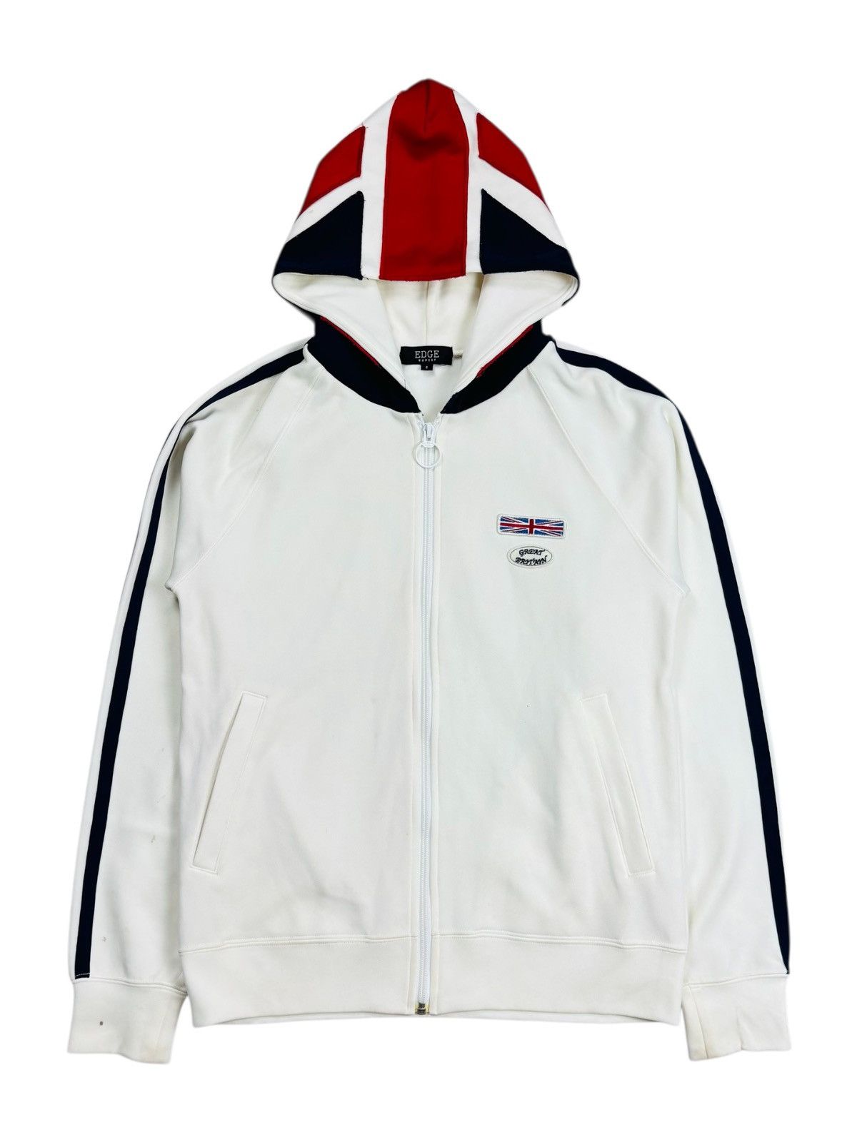 20471120 2000s Edge Rupert - Great Britain Zip Hoodie Size US M / EU 48-50 / 2 - 1 Thumbnail