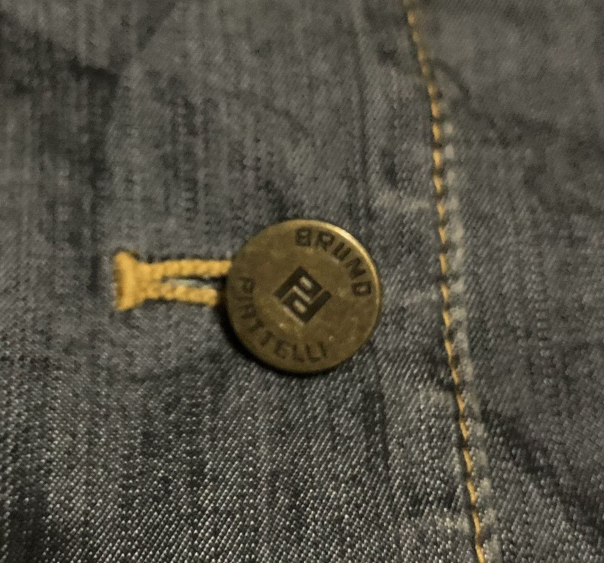 Japanese Brand Vintage Japanese Bruno Piatelli Denim Flannel Shirt Jacket Size US M / EU 48-50 / 2 - 7 Thumbnail