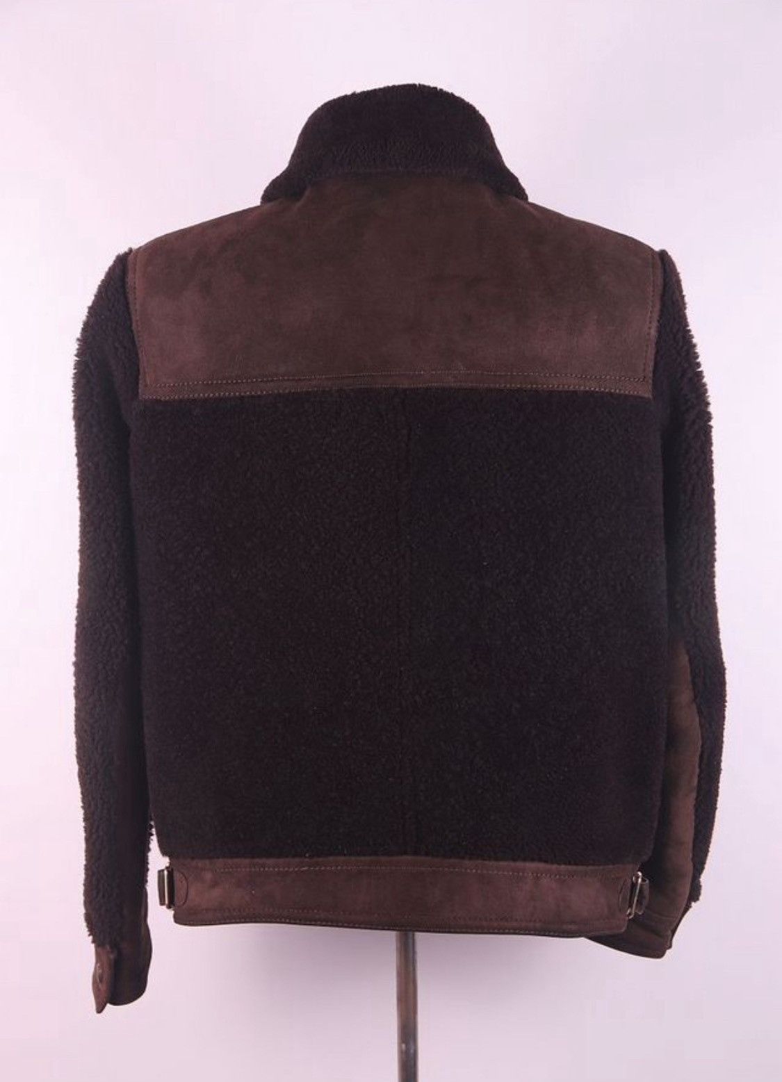 Gucci Gucci Fall 2011 Runway Teddy Shearling Leather Jacket Size US L / EU 52-54 / 3 - 4 Thumbnail