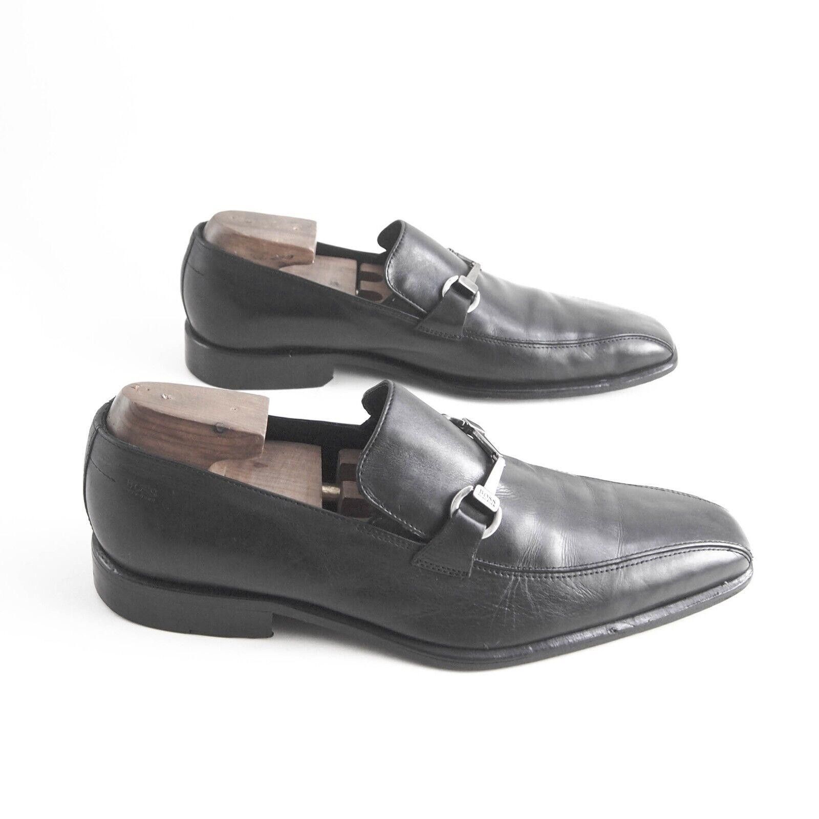 Hugo Boss Hugo Boss HorseBit Loafers Black Leather Mens EU 42.5 US 9.5 Size US 9.5 / EU 42-43 - 8 Thumbnail