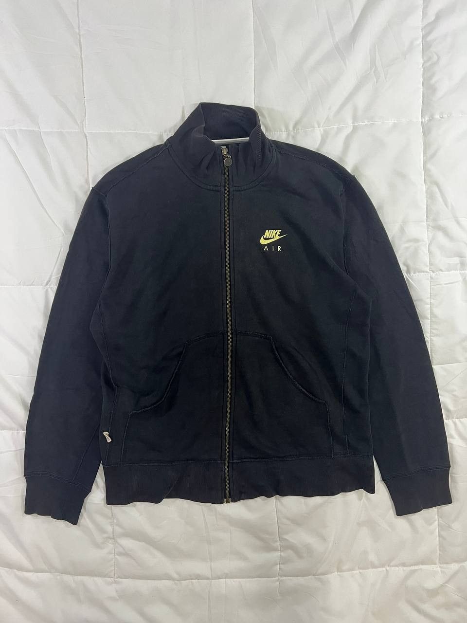 Nike × Vintage Vintage Y2K Nike Air Zipper Sweater Size US L / EU 52-54 / 3 - 1 Thumbnail