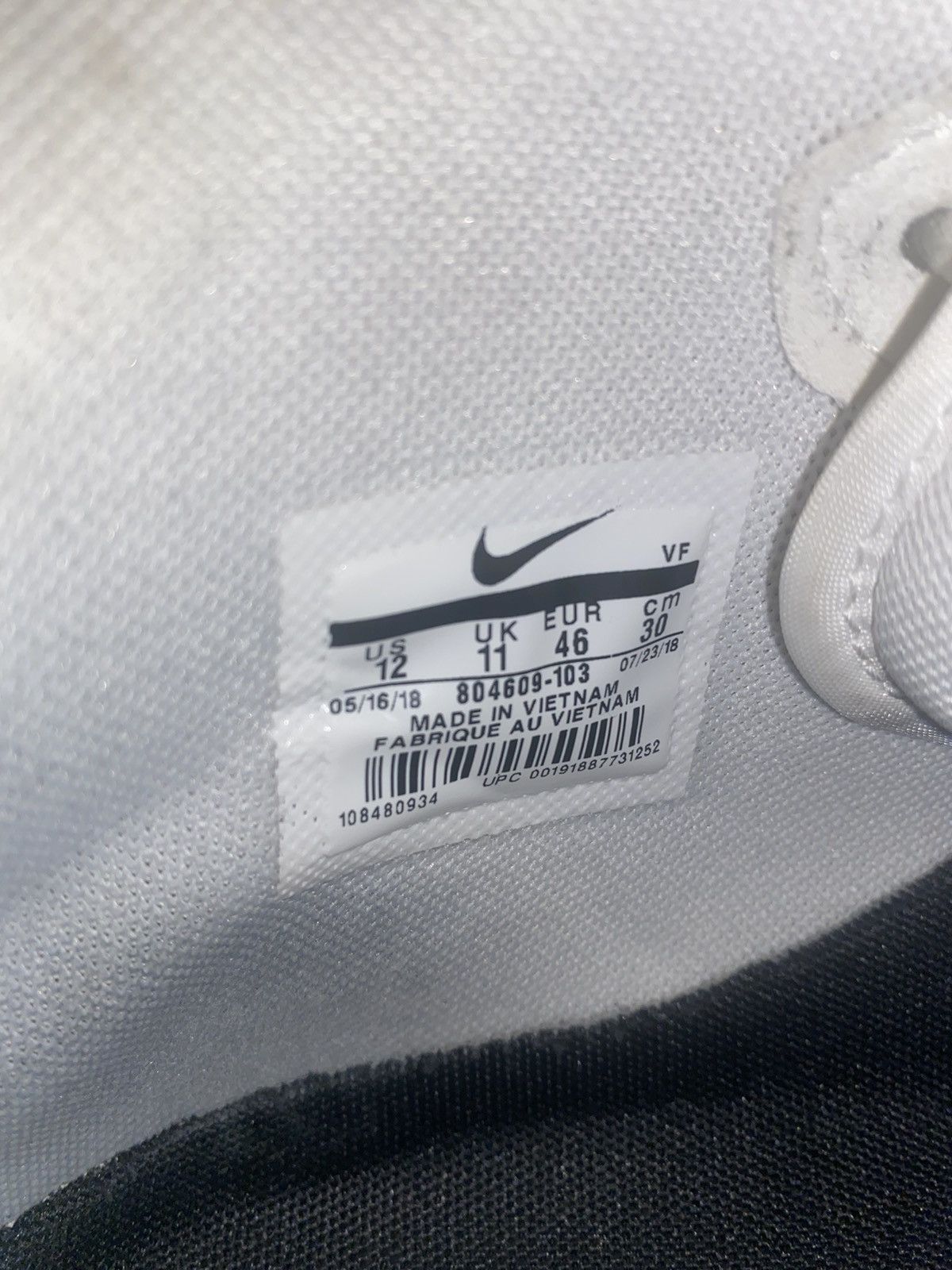 Nike Nike Air Force 1 Mid '07 LV8 White Size US 12 / EU 45 - 7 Thumbnail
