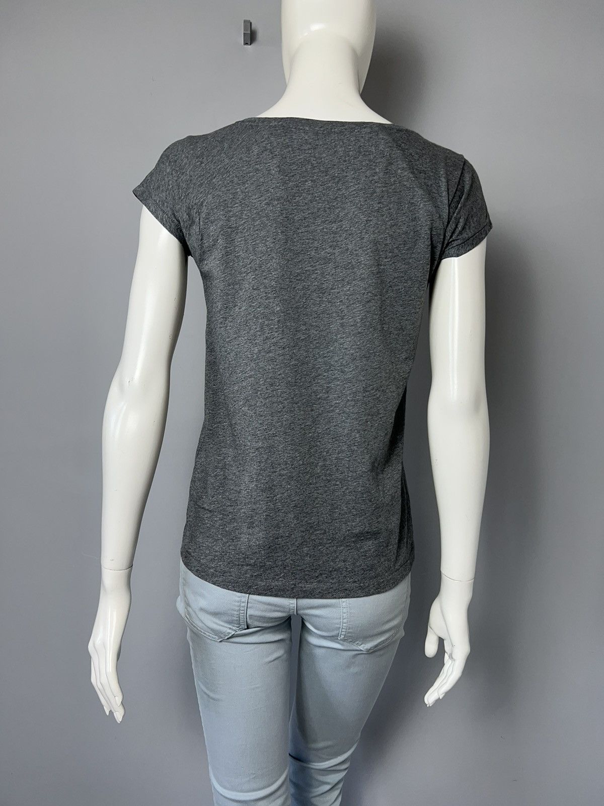 Acne Studios ACNE Studios Women's T-SHIRT Cotton Grey Size S Size S / US 4 / IT 40 - 3 Thumbnail