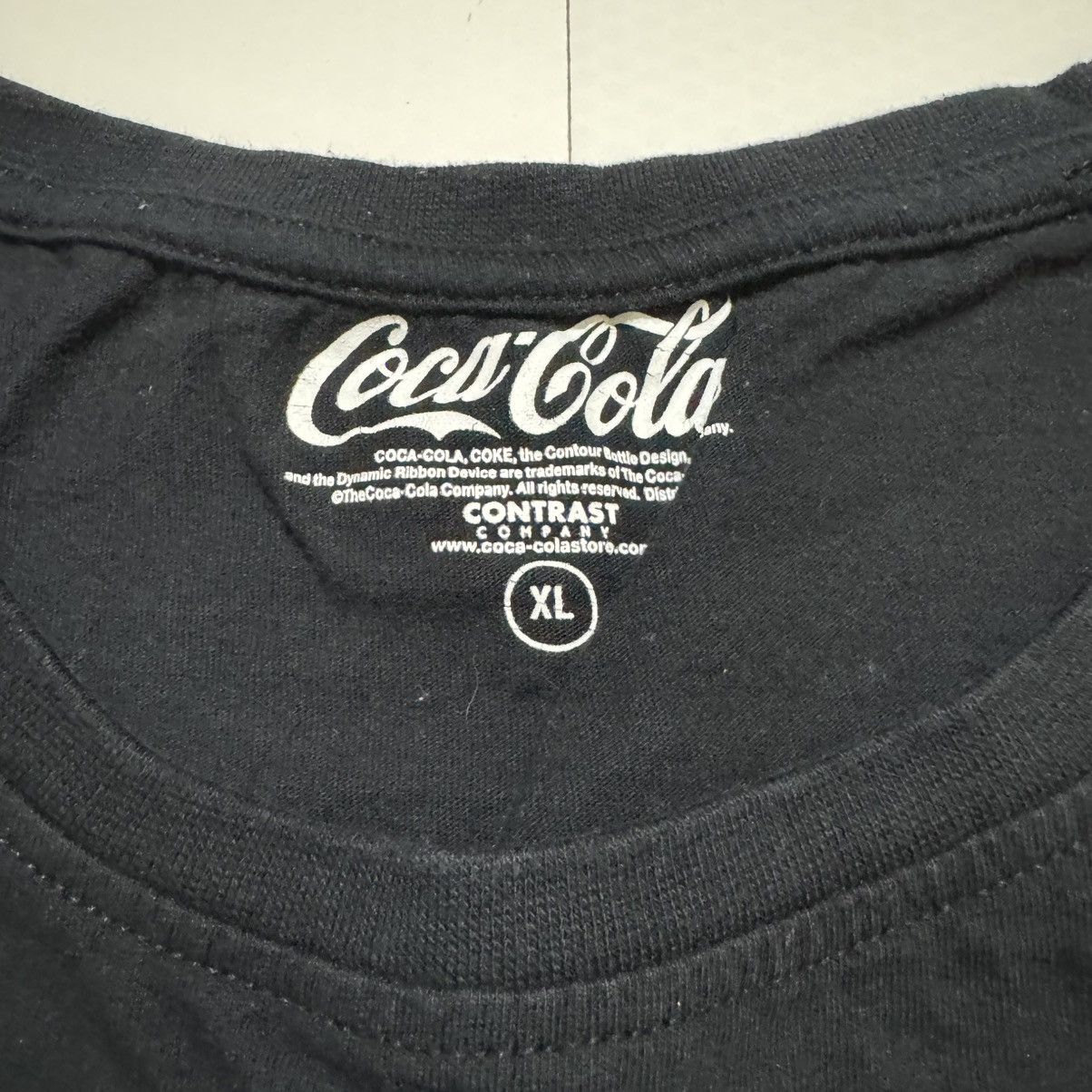 Coca Cola × Designer Official Coca Cola Christmas Truck Graphic Black T-Shirt Size US XL / EU 56 / 4 - 5 Thumbnail