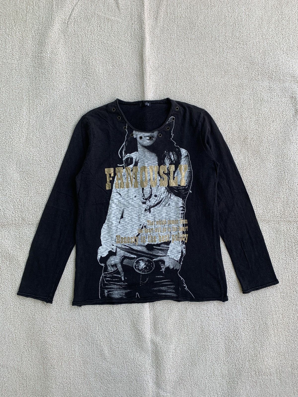 Beauty Beast × If Six Was Nine × Japanese Brand Japanse Brand CP Poem Longsleeve Y2k style Size US L / EU 52-54 / 3 - 1 Thumbnail