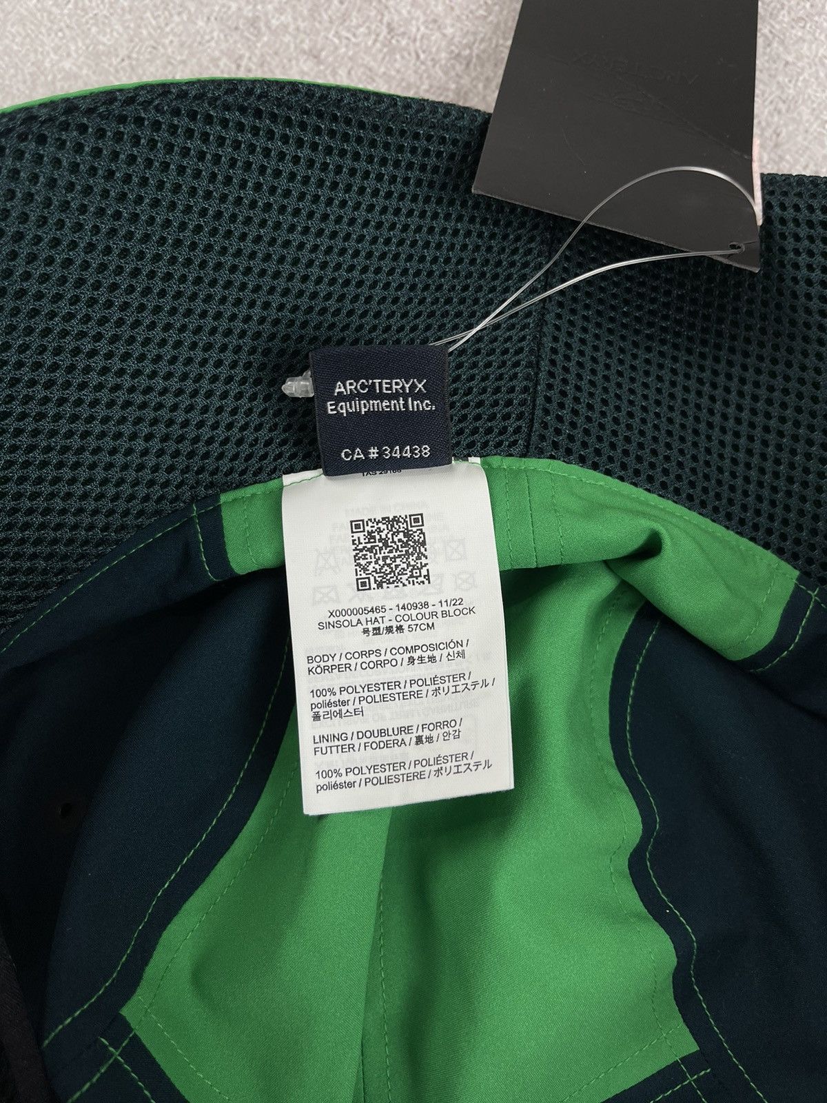 Arc'teryx Arc’teryx Sinsola Bucket Hat Colour Block Size S/M Size ONE SIZE - 11 Thumbnail