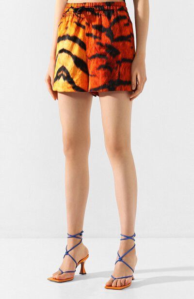 Dries Van Noten Dries Van Noten Tiger Pattern Women’s Shorts, Size 34 Size 34" / US 12 / IT 48 - 2 Thumbnail