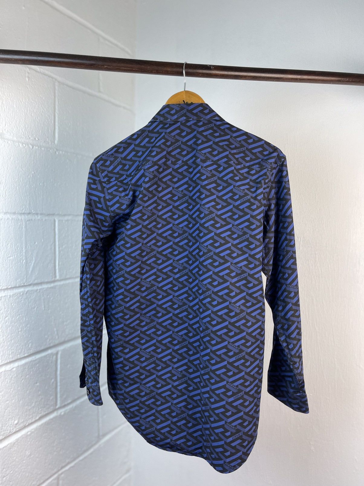 Versace La Greca Button Up
