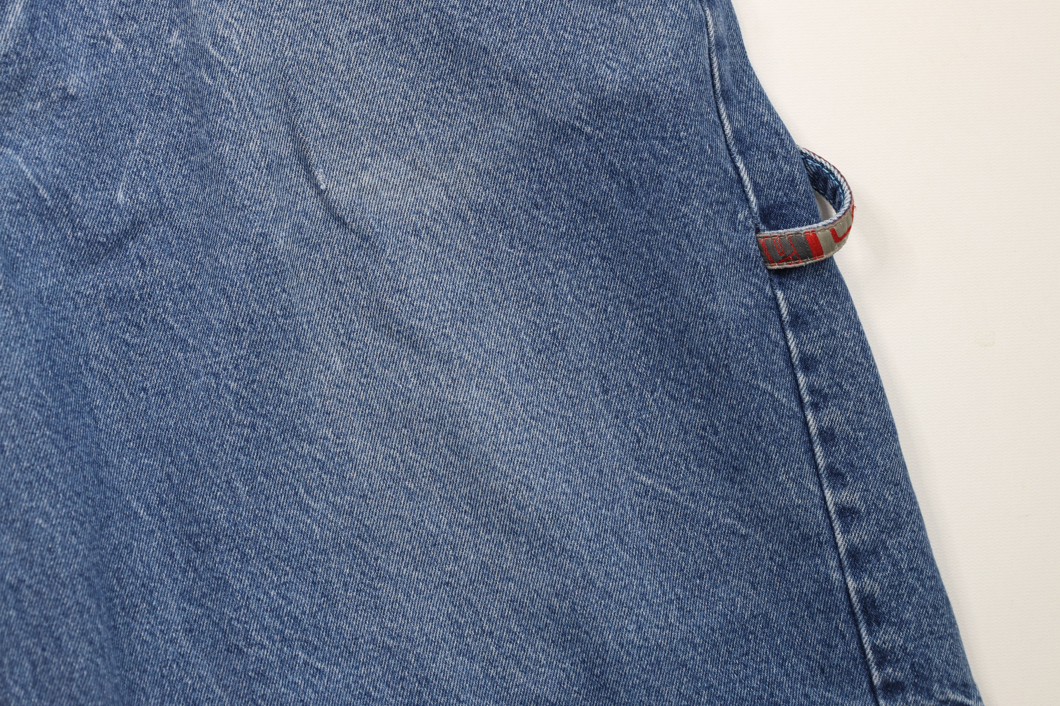 Vintage Vintage 90s Y2K Streetwear Baggy Fit Denim Jean Shorts Jorts Size US 36 / EU 52 - 5 Thumbnail