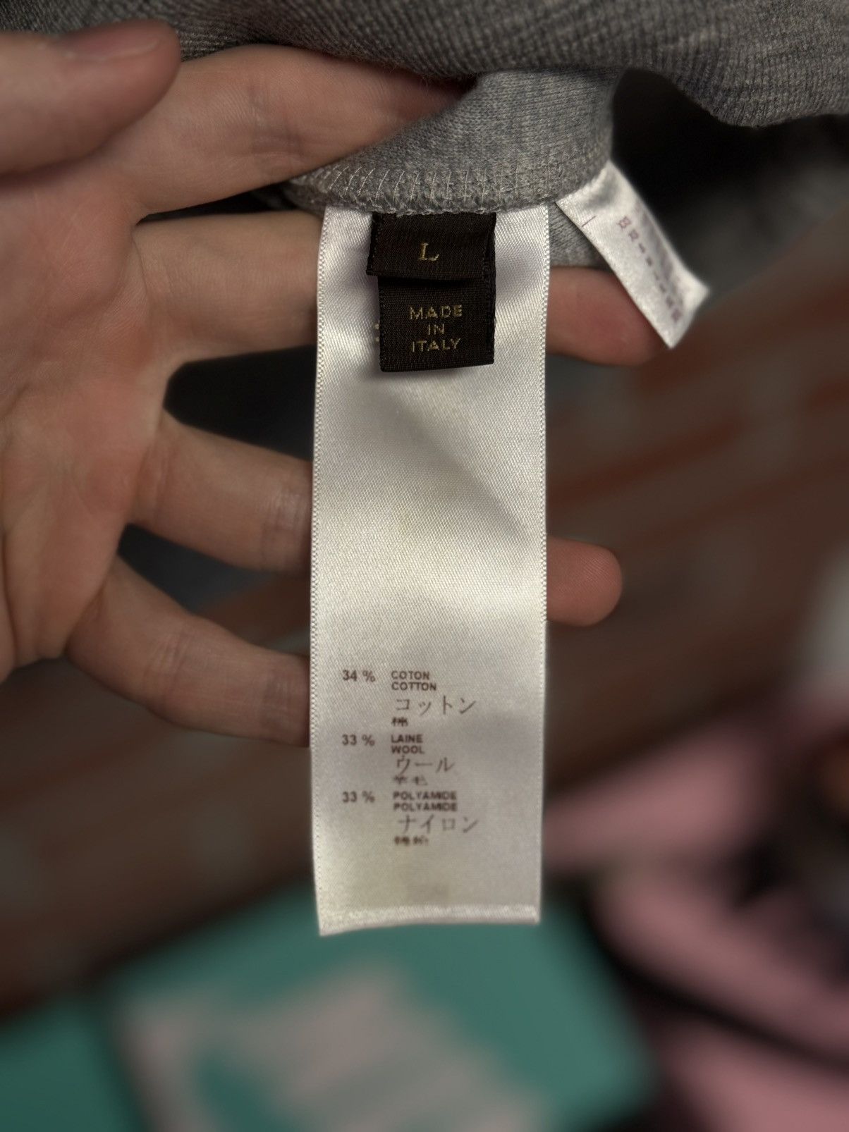 Louis Vuitton Large -LOUIS VUITTON Crewneck Christopher Nemeth Size US L / EU 52-54 / 3 - 8 Thumbnail
